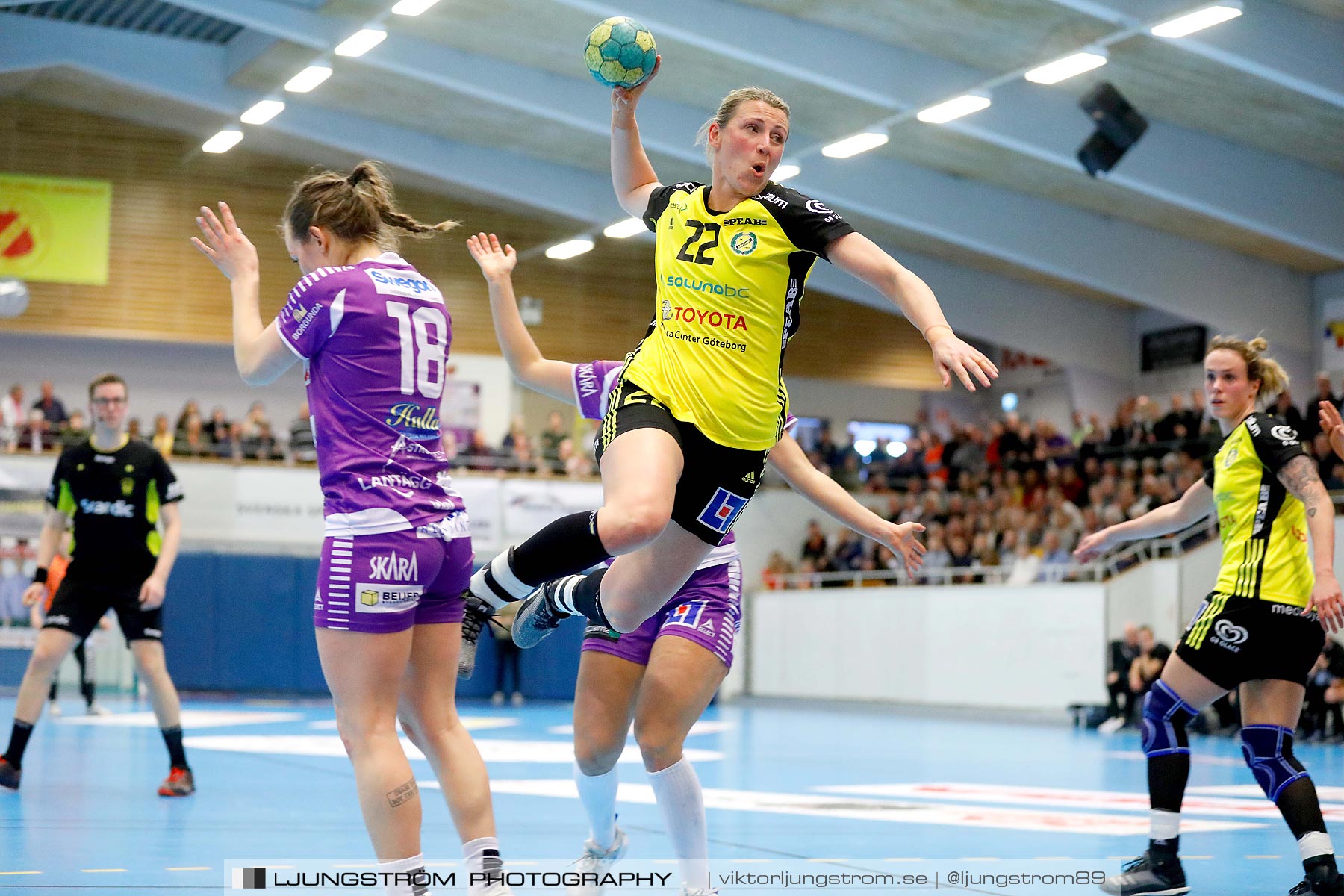 Skara HF-IK Sävehof 1/4-final 2 19-24,dam,Skara Idrottshall,Skara,Sverige,Handboll,,2019,217644