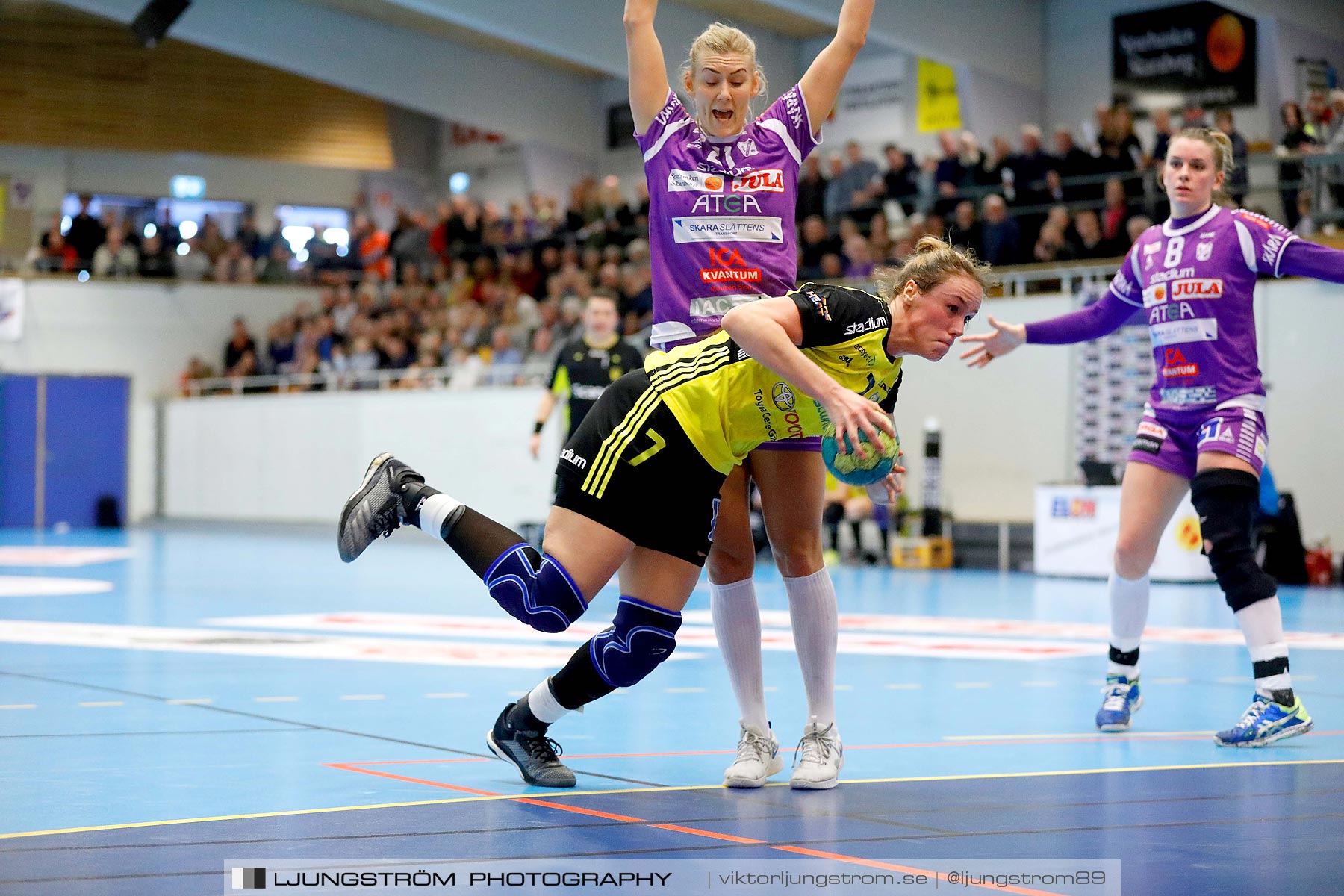 Skara HF-IK Sävehof 1/4-final 2 19-24,dam,Skara Idrottshall,Skara,Sverige,Handboll,,2019,217647