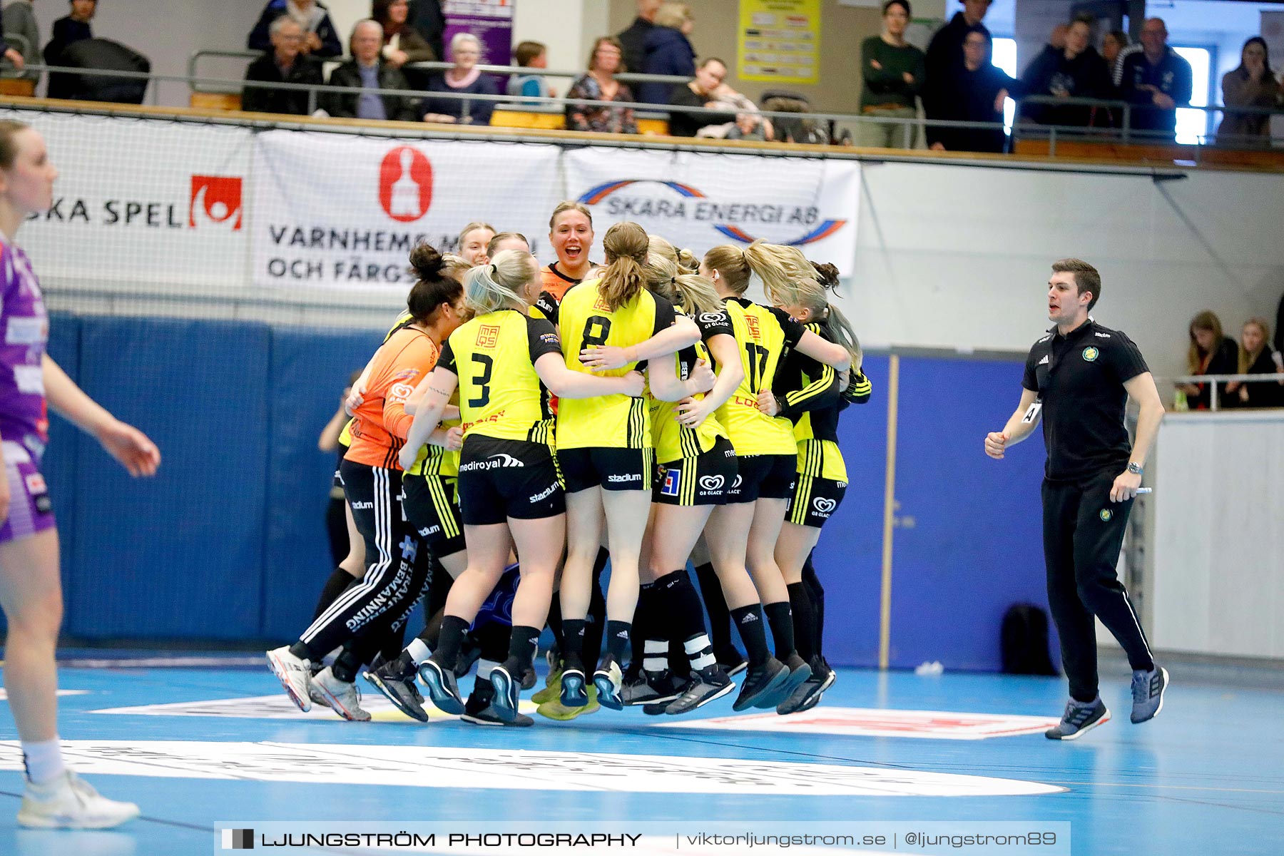 Skara HF-IK Sävehof 1/4-final 2 19-24,dam,Skara Idrottshall,Skara,Sverige,Handboll,,2019,217653