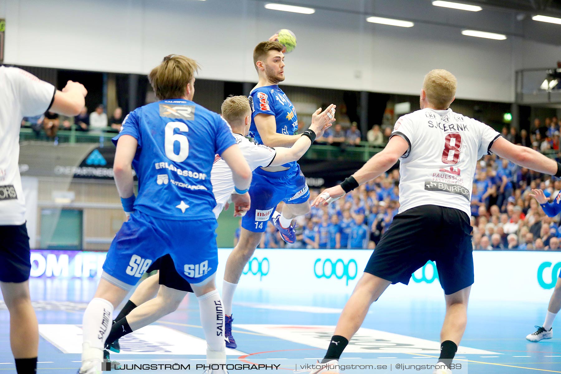 IFK Skövde HK-Lugi HF 1/4-final 3 26-19,herr,Arena Skövde,Skövde,Sverige,Handboll,,2019,217820