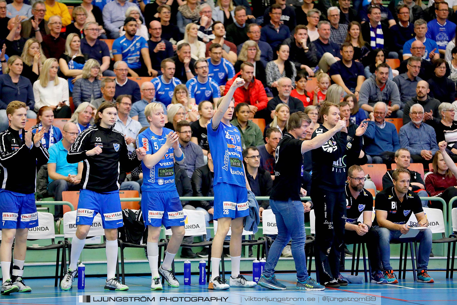 IFK Skövde HK-Lugi HF 1/4-final 3 26-19,herr,Arena Skövde,Skövde,Sverige,Handboll,,2019,217850