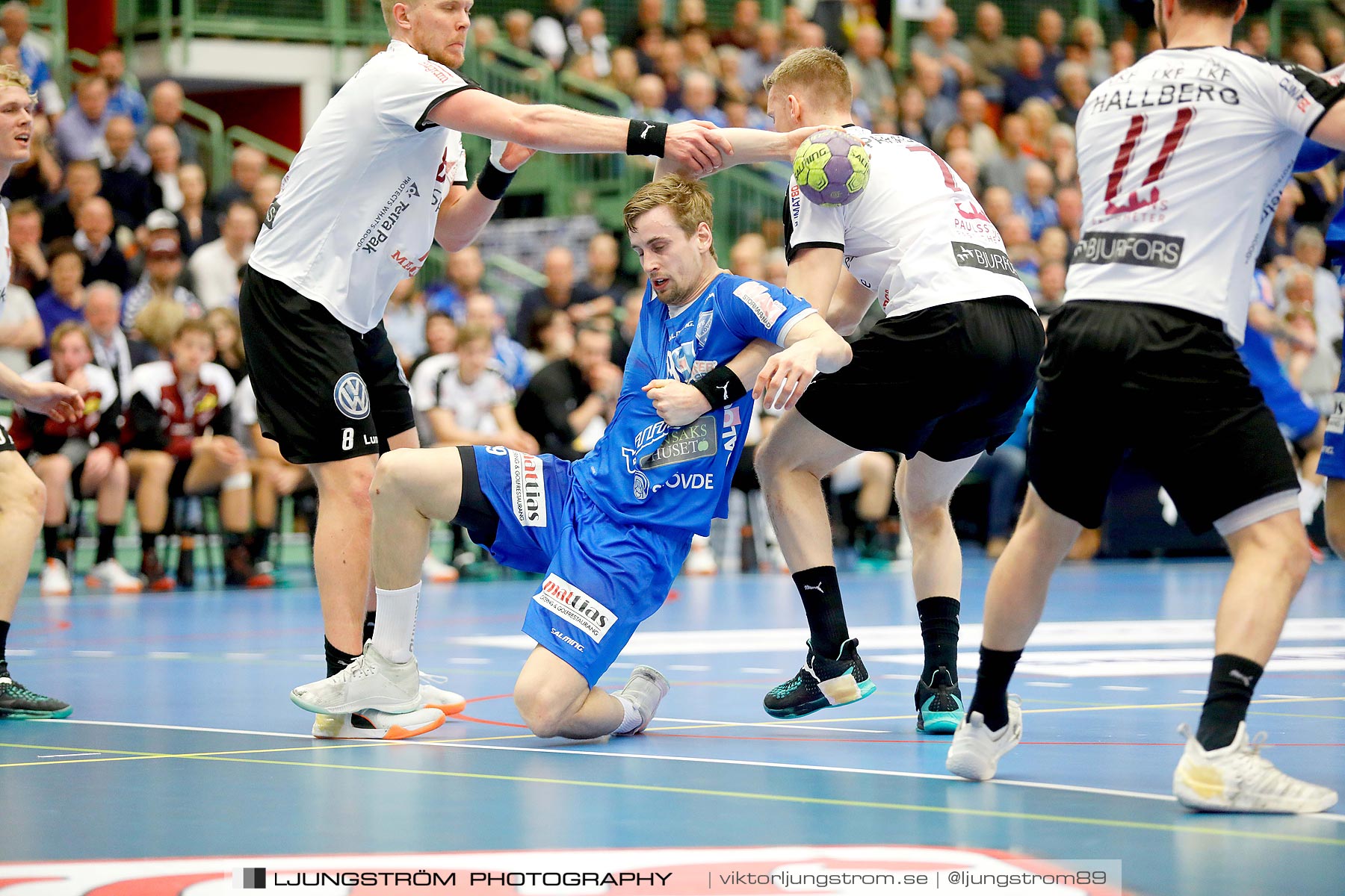 IFK Skövde HK-Lugi HF 1/4-final 3 26-19,herr,Arena Skövde,Skövde,Sverige,Handboll,,2019,217876