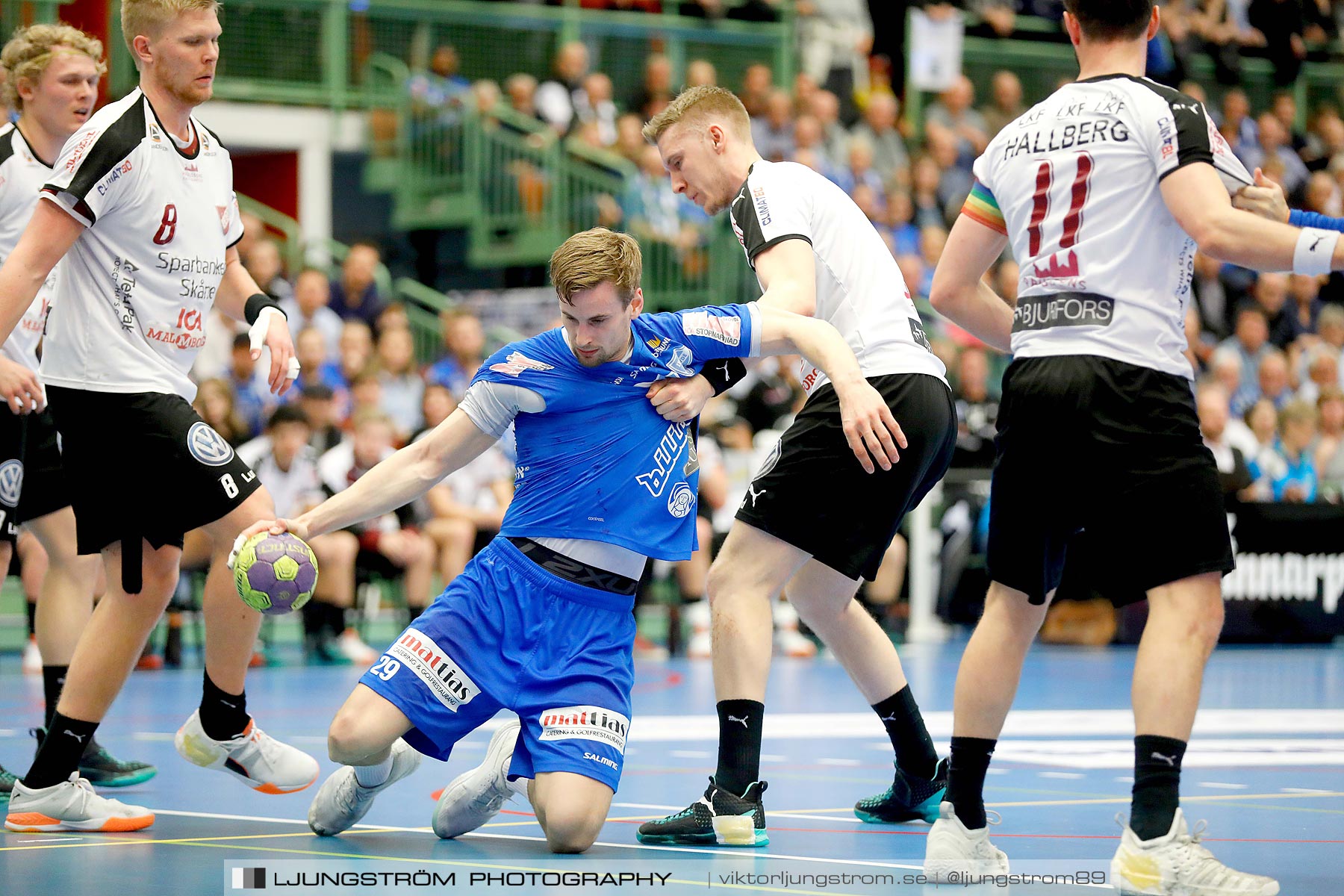 IFK Skövde HK-Lugi HF 1/4-final 3 26-19,herr,Arena Skövde,Skövde,Sverige,Handboll,,2019,217877