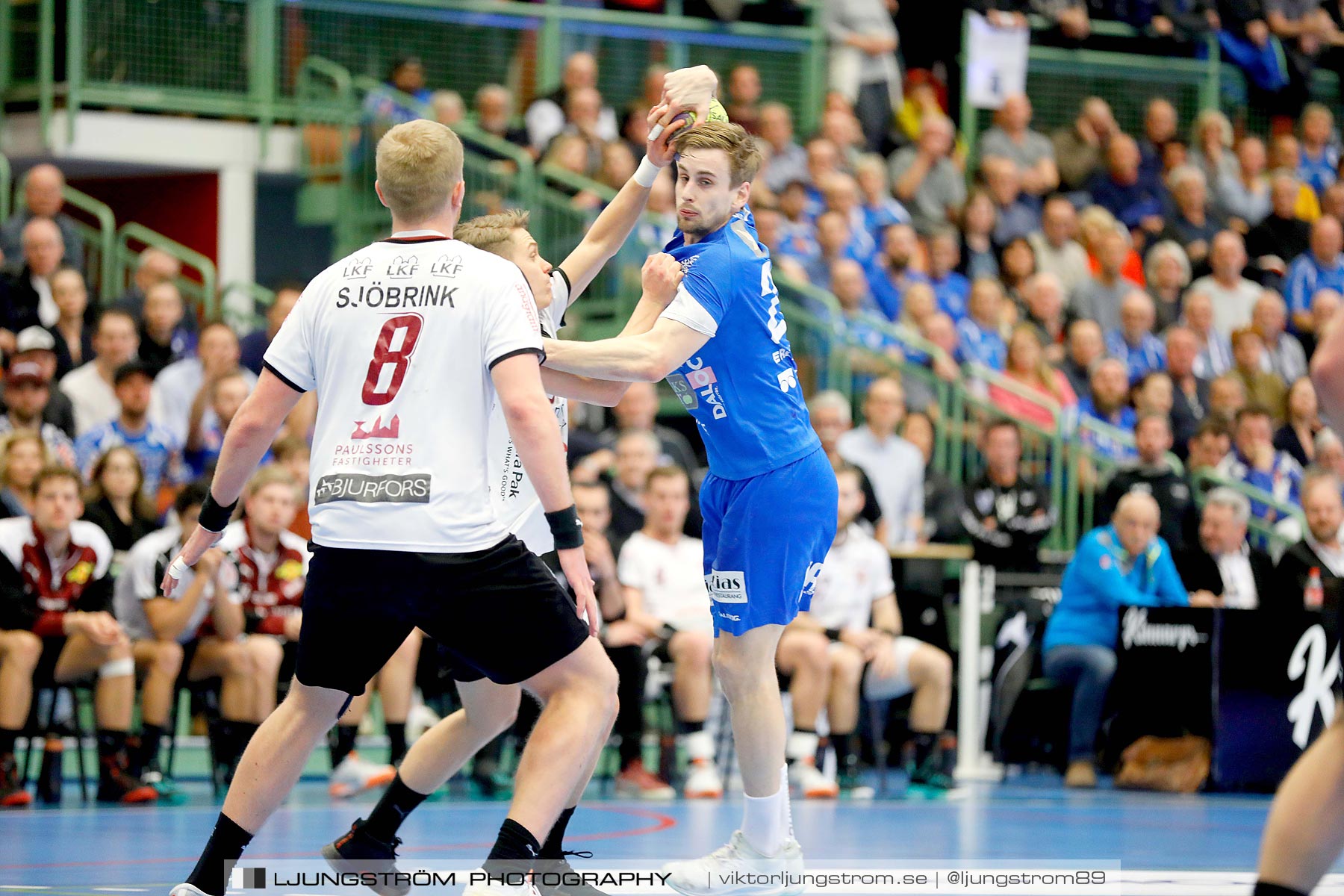 IFK Skövde HK-Lugi HF 1/4-final 3 26-19,herr,Arena Skövde,Skövde,Sverige,Handboll,,2019,217879