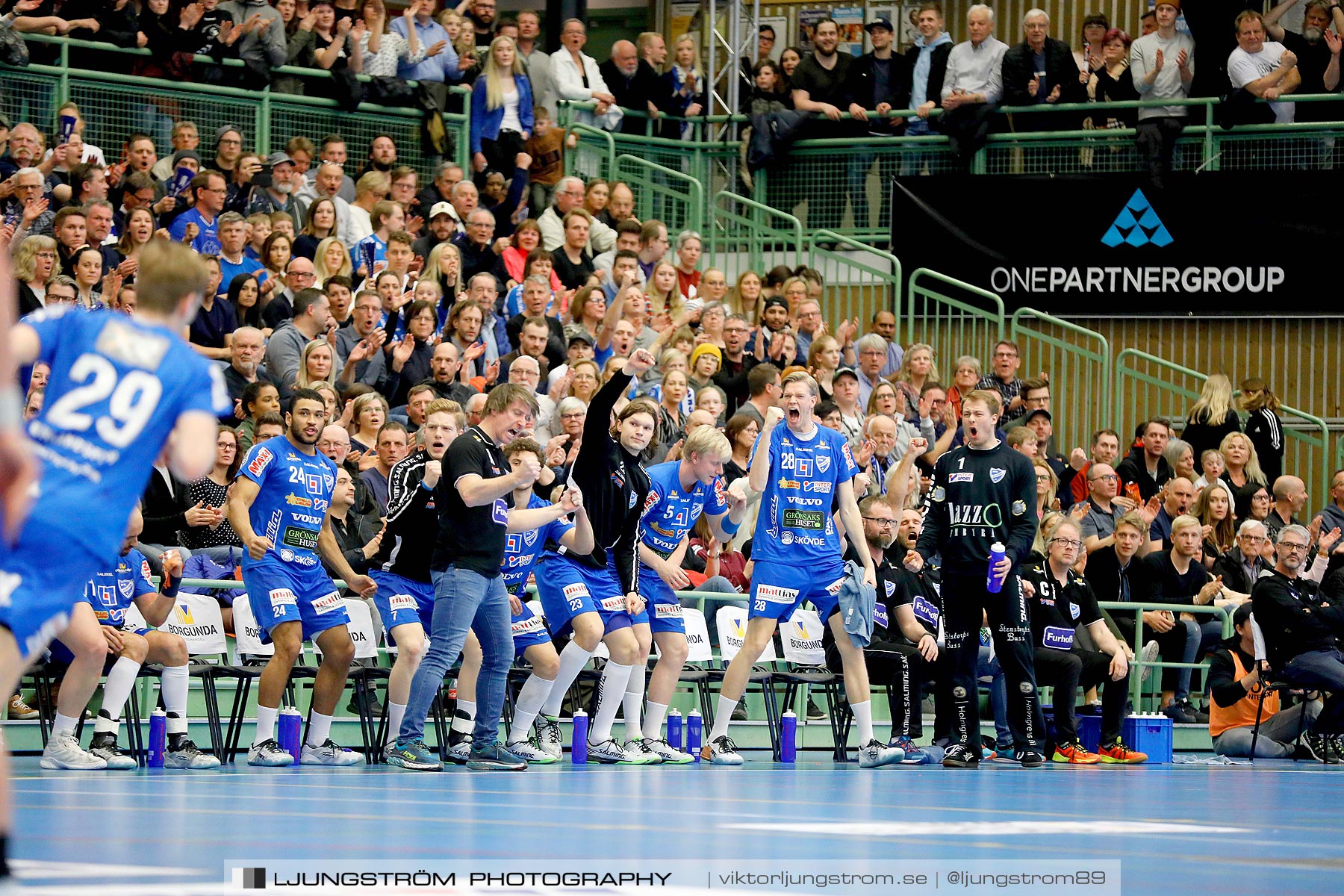 IFK Skövde HK-Lugi HF 1/4-final 3 26-19,herr,Arena Skövde,Skövde,Sverige,Handboll,,2019,217889