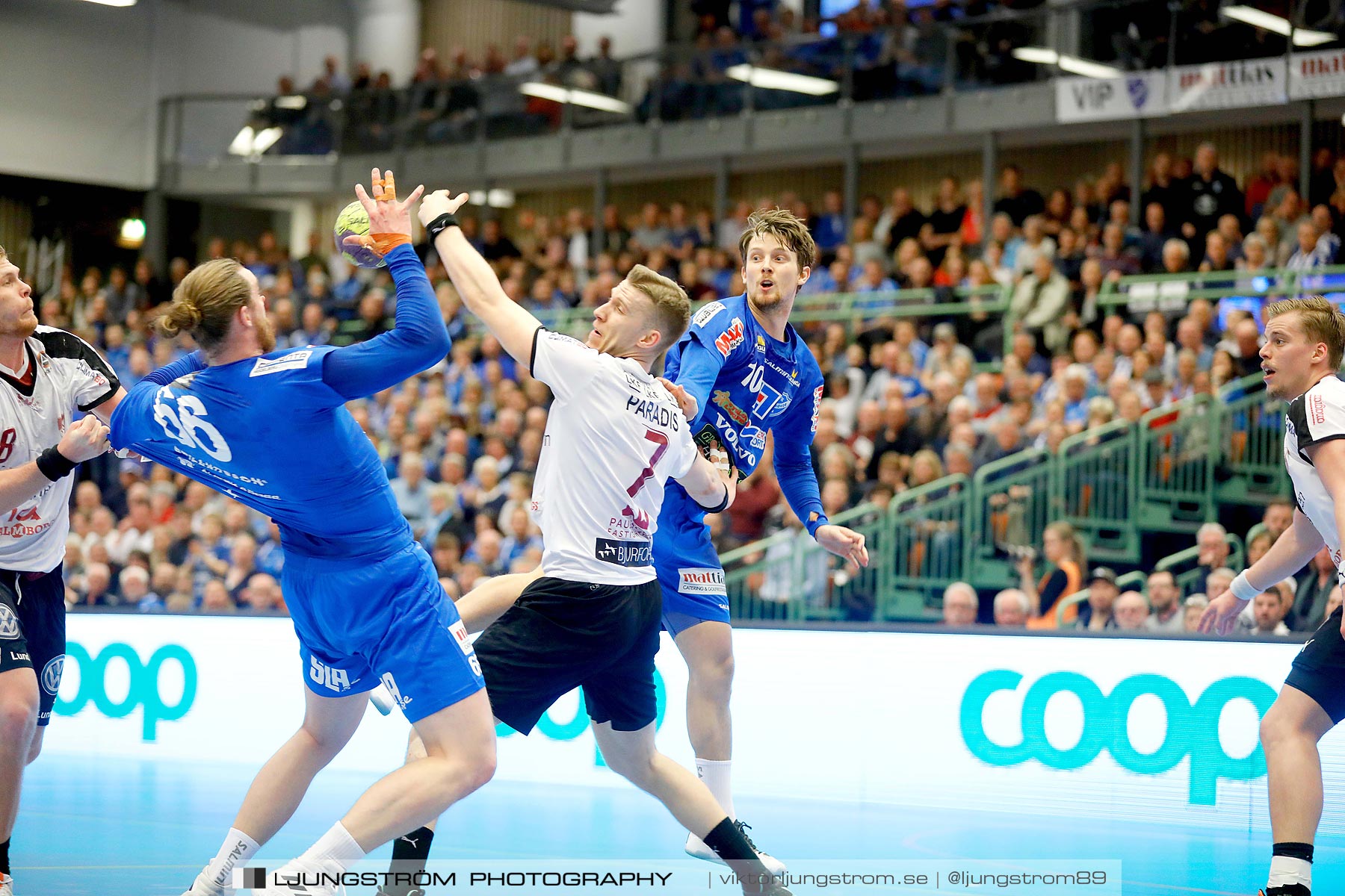 IFK Skövde HK-Lugi HF 1/4-final 3 26-19,herr,Arena Skövde,Skövde,Sverige,Handboll,,2019,217919