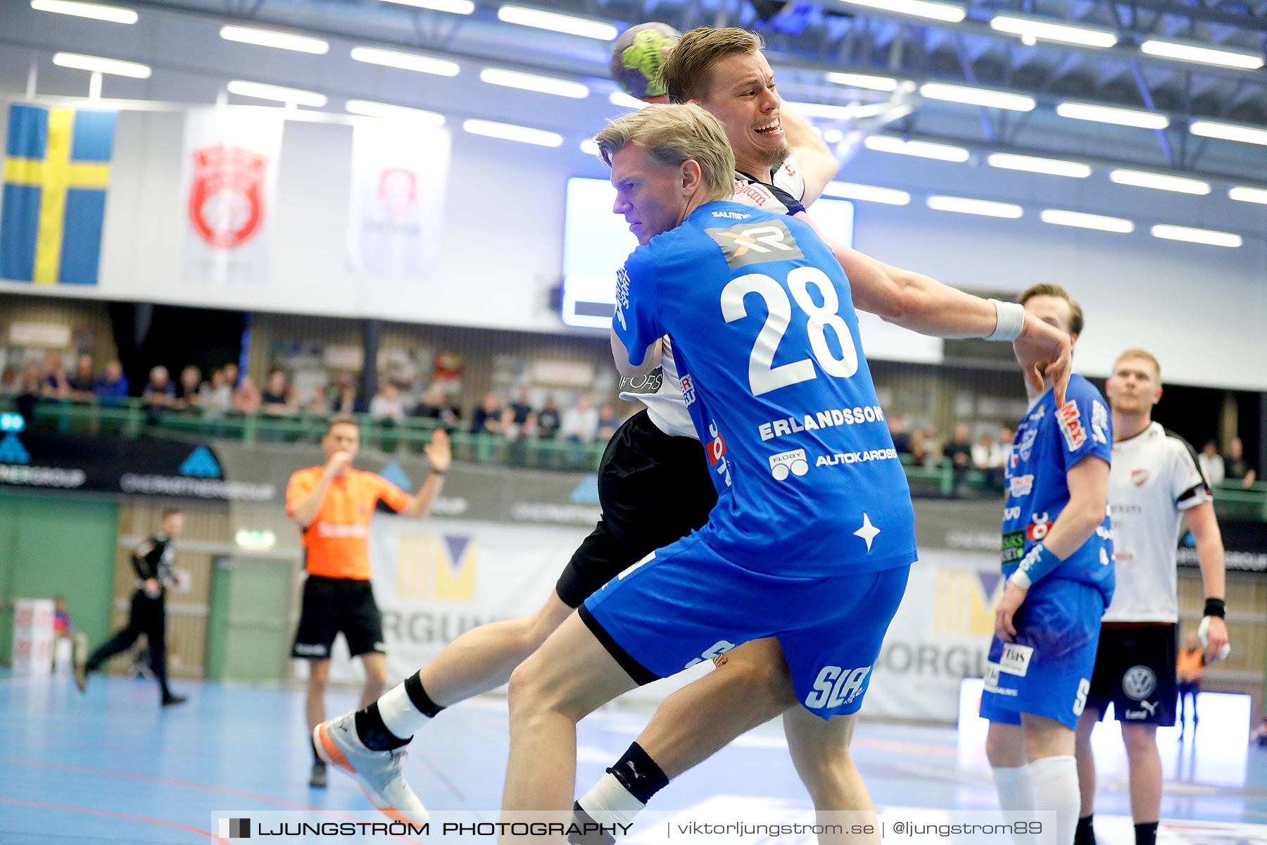 IFK Skövde HK-Lugi HF 1/4-final 3 26-19,herr,Arena Skövde,Skövde,Sverige,Handboll,,2019,217964