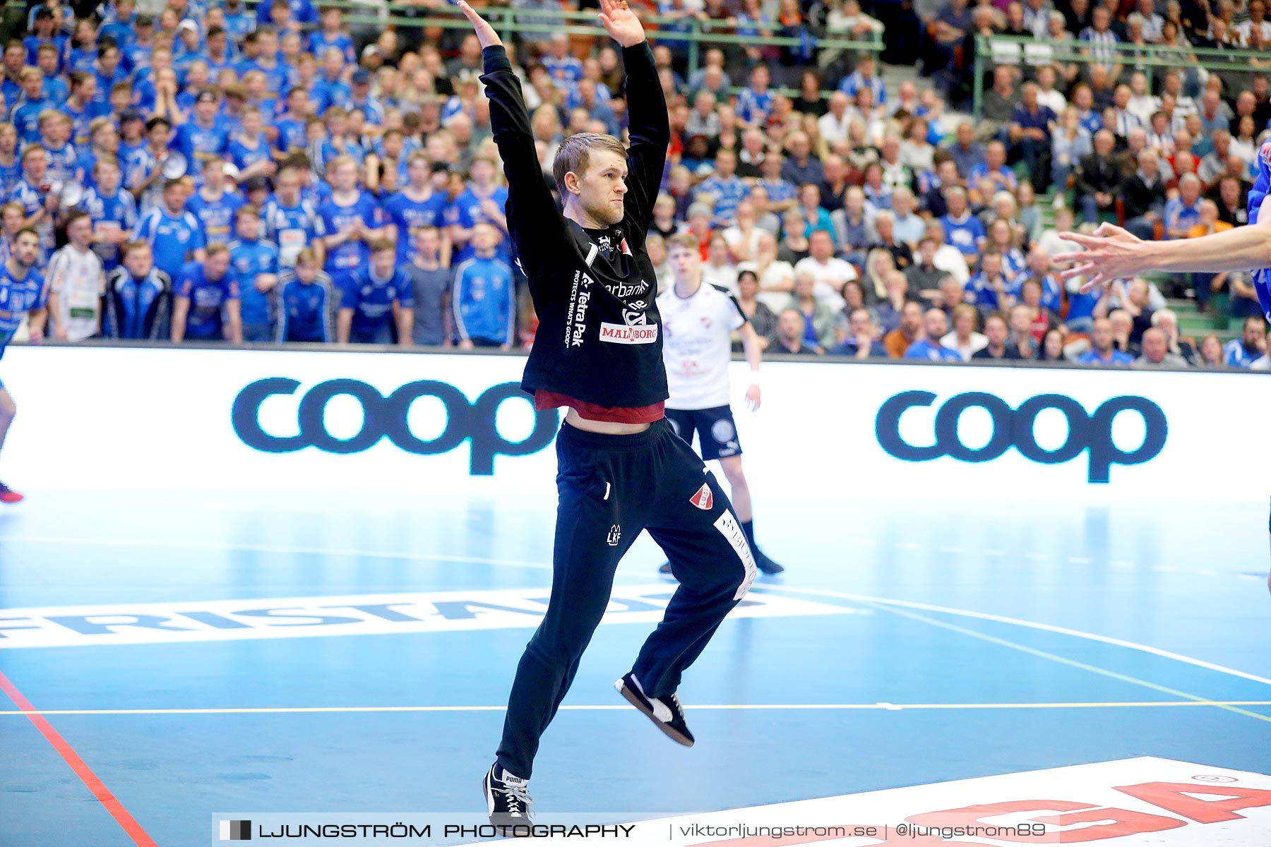 IFK Skövde HK-Lugi HF 1/4-final 3 26-19,herr,Arena Skövde,Skövde,Sverige,Handboll,,2019,218022