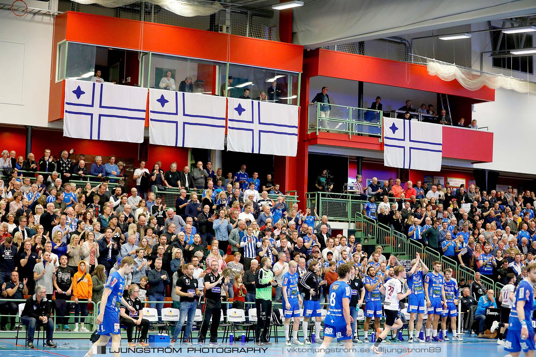 IFK Skövde HK-Lugi HF 1/4-final 3 26-19,herr,Arena Skövde,Skövde,Sverige,Handboll,,2019,218040