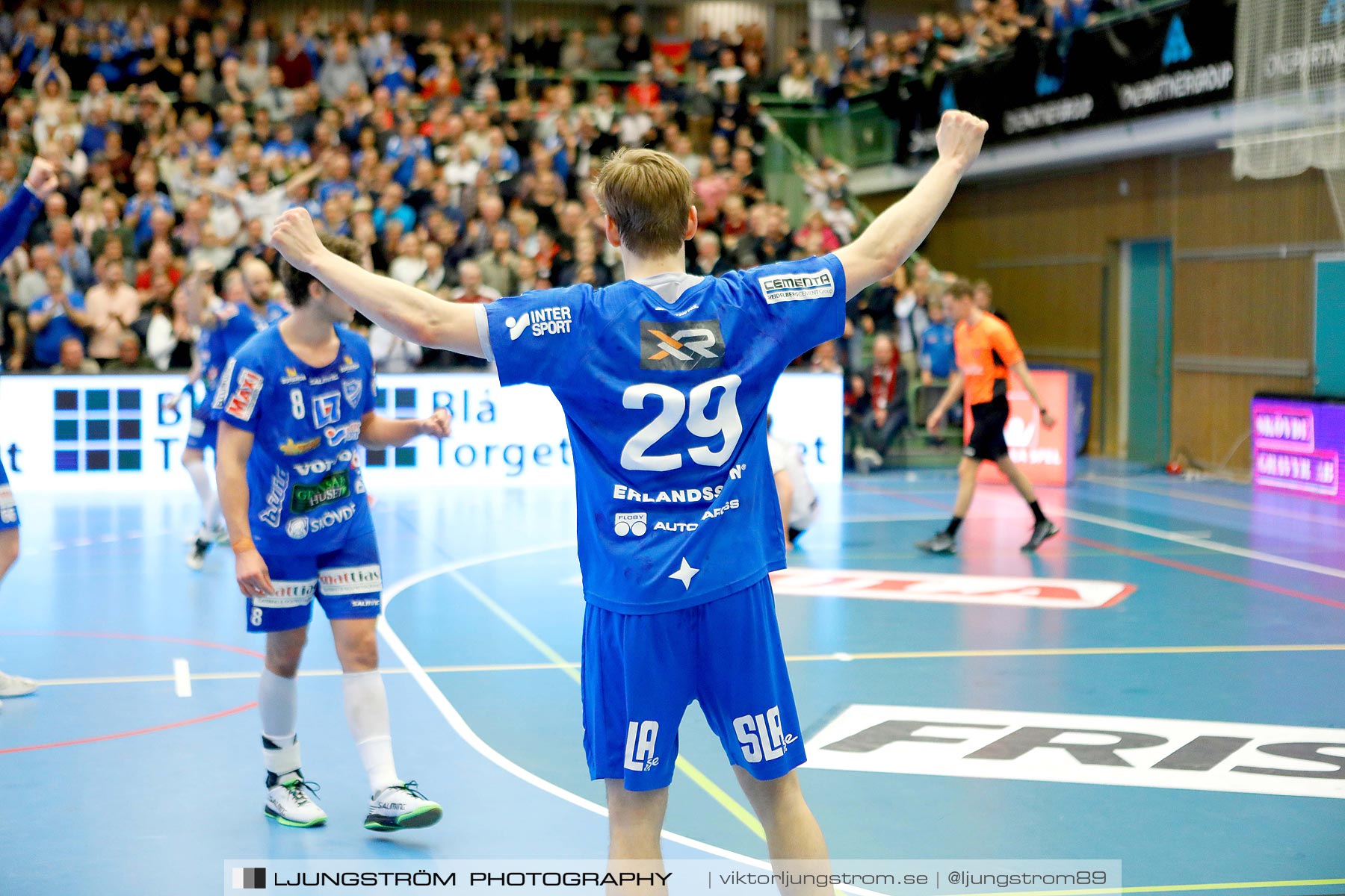 IFK Skövde HK-Lugi HF 1/4-final 3 26-19,herr,Arena Skövde,Skövde,Sverige,Handboll,,2019,218045