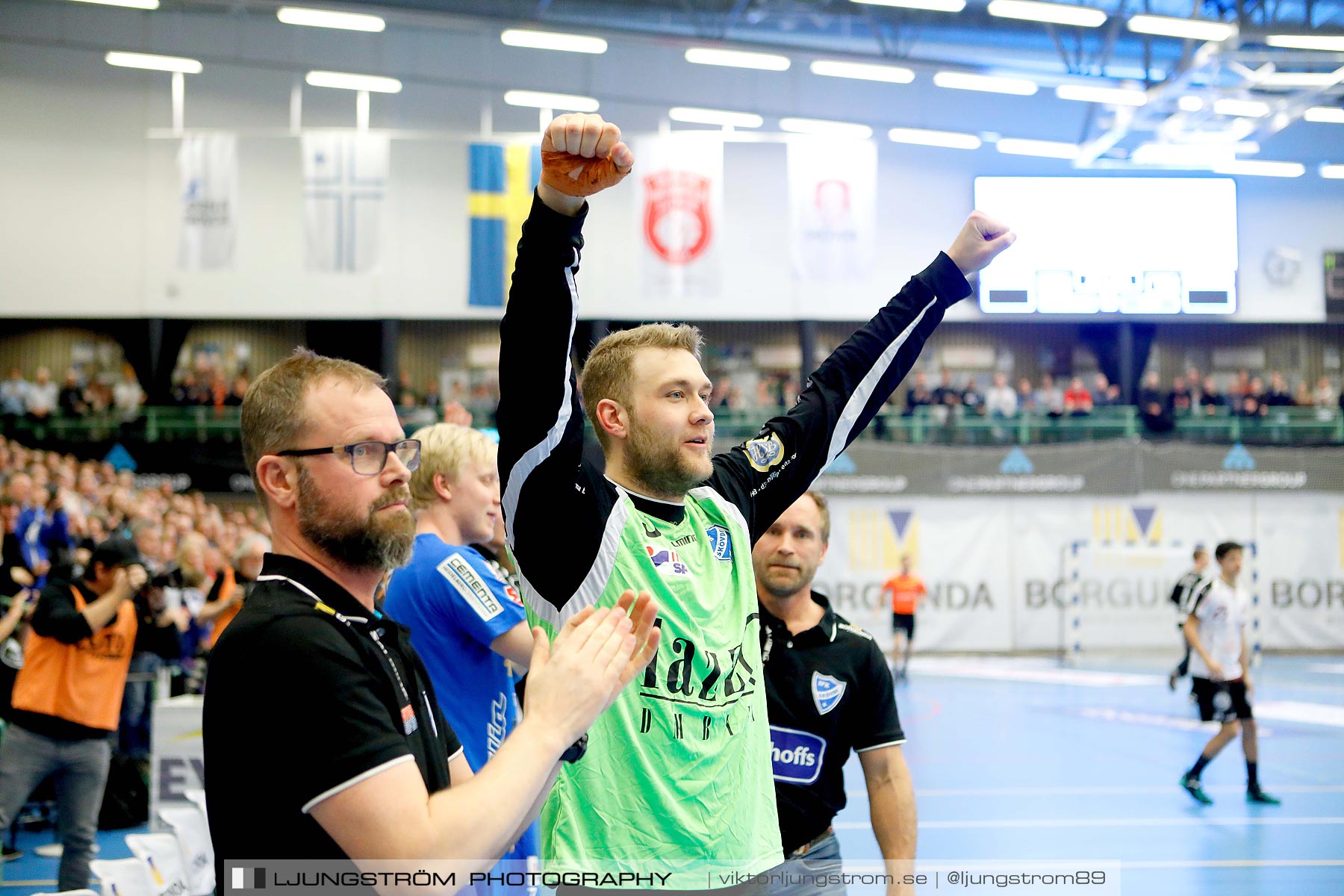 IFK Skövde HK-Lugi HF 1/4-final 3 26-19,herr,Arena Skövde,Skövde,Sverige,Handboll,,2019,218046