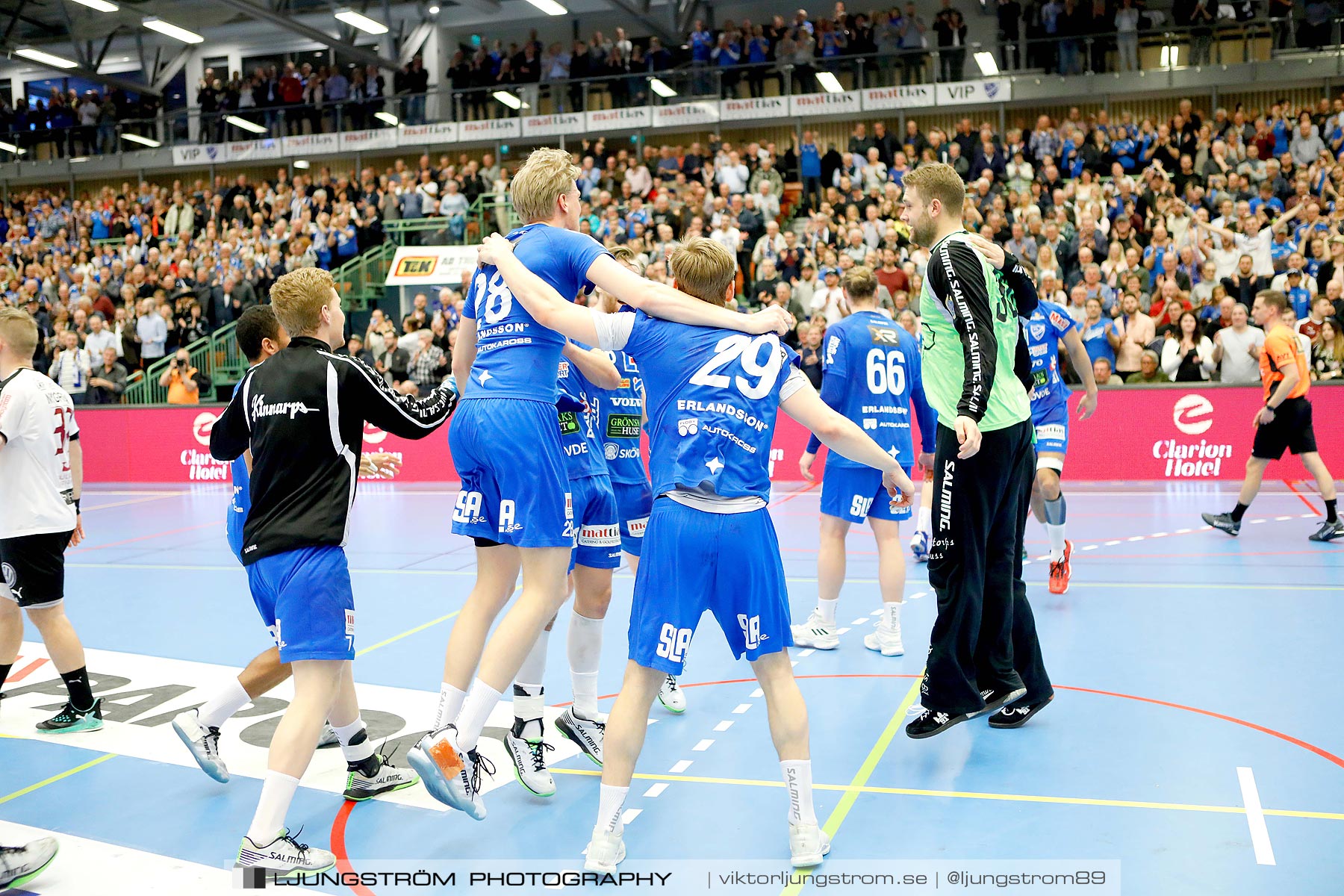 IFK Skövde HK-Lugi HF 1/4-final 3 26-19,herr,Arena Skövde,Skövde,Sverige,Handboll,,2019,218049