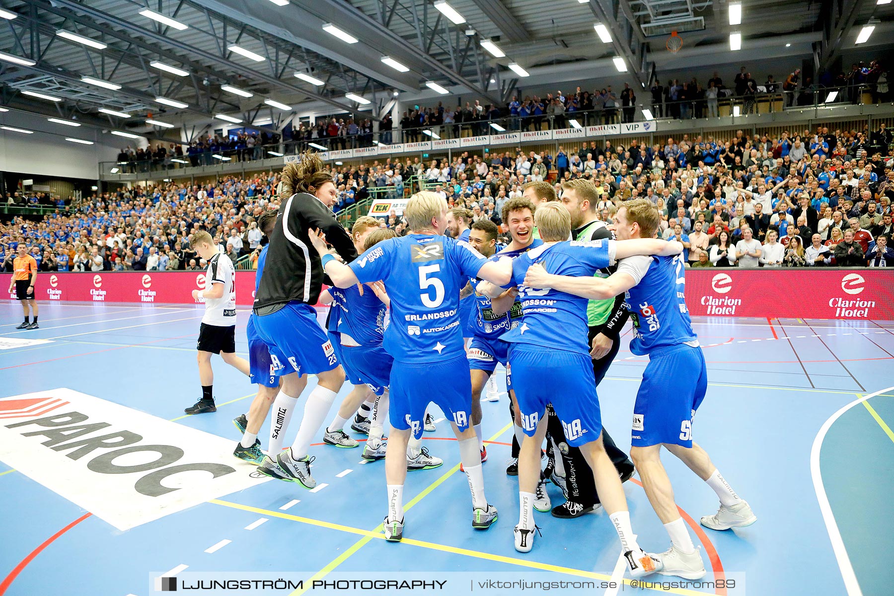 IFK Skövde HK-Lugi HF 1/4-final 3 26-19,herr,Arena Skövde,Skövde,Sverige,Handboll,,2019,218050