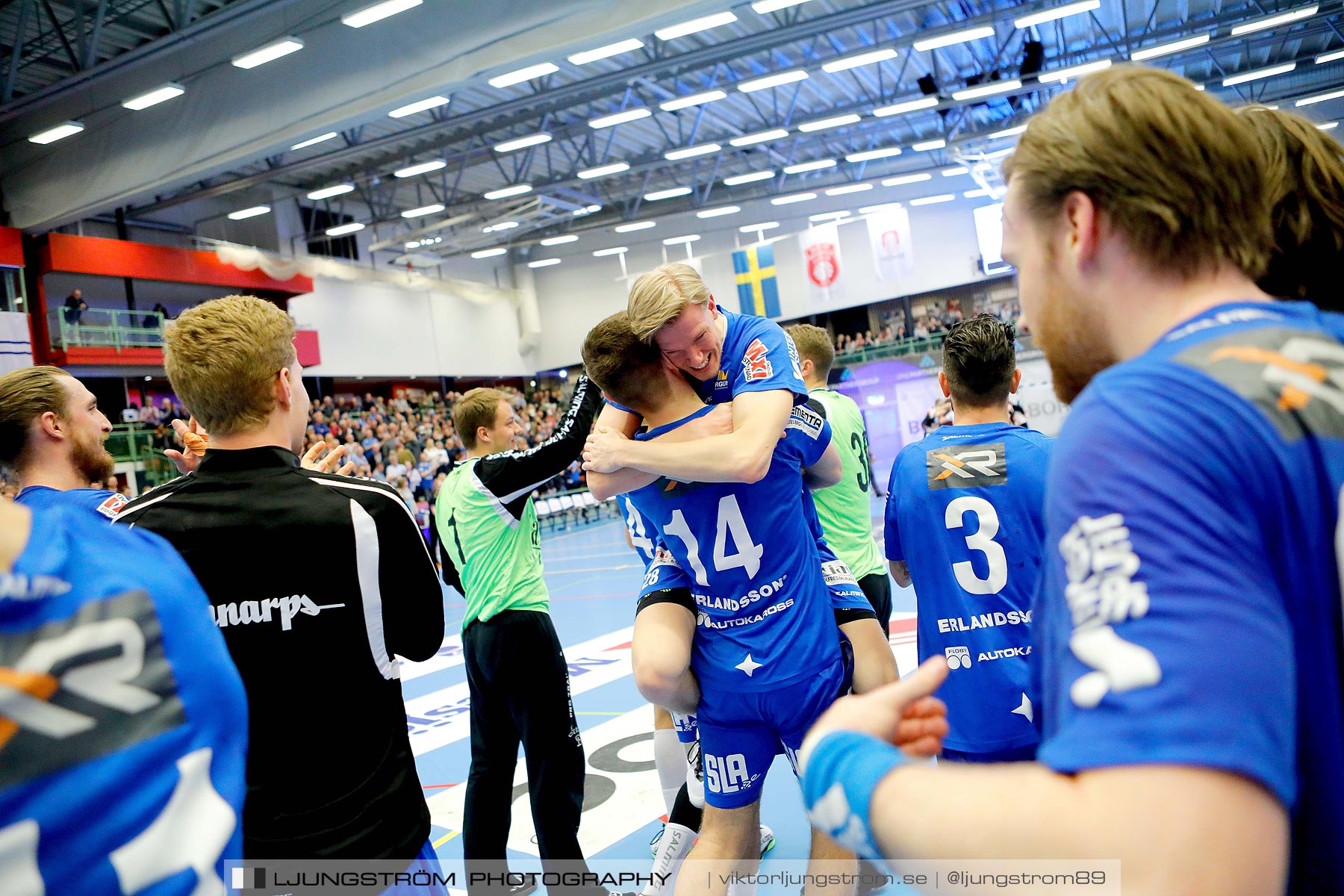 IFK Skövde HK-Lugi HF 1/4-final 3 26-19,herr,Arena Skövde,Skövde,Sverige,Handboll,,2019,218056