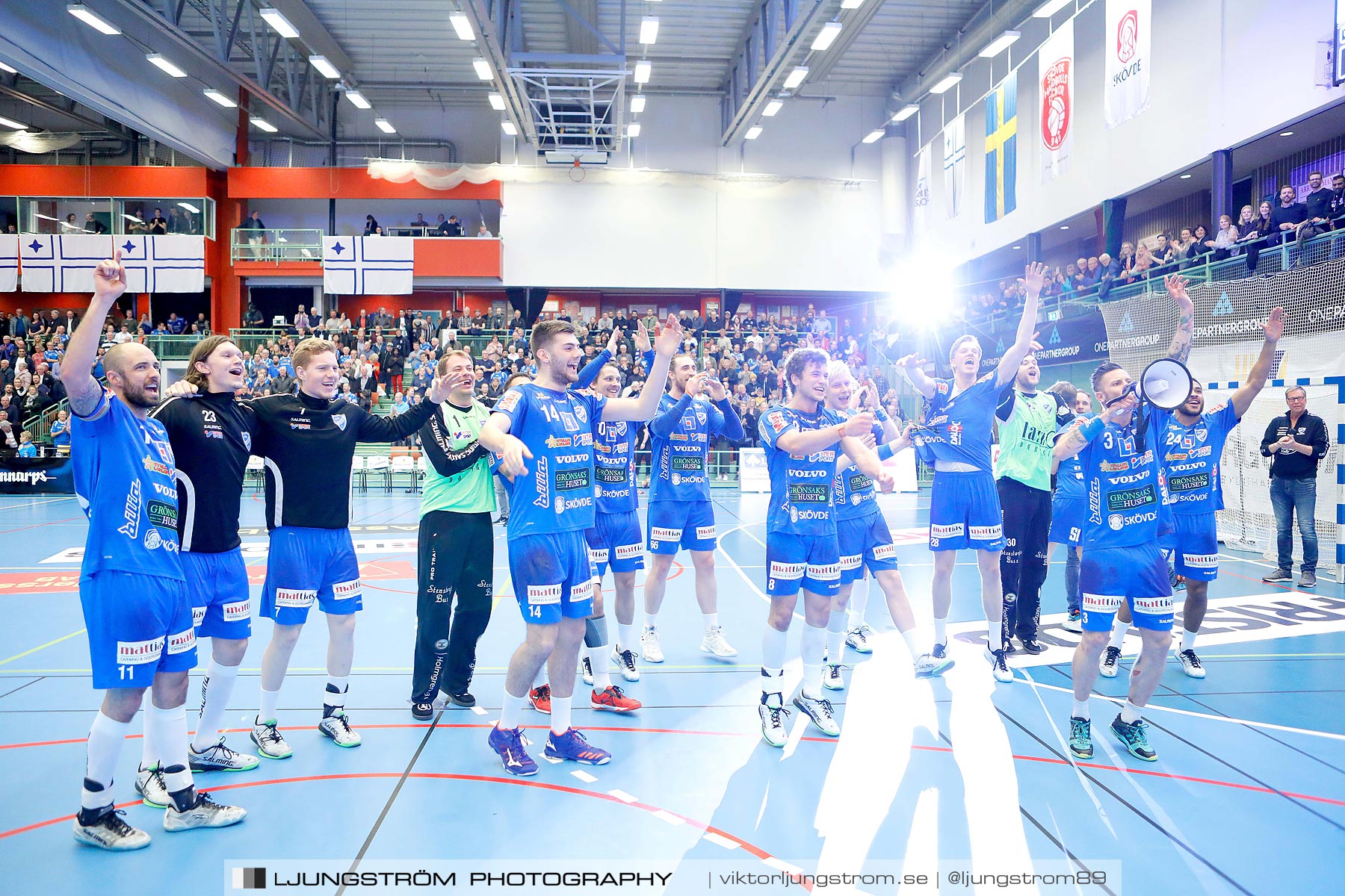 IFK Skövde HK-Lugi HF 1/4-final 3 26-19,herr,Arena Skövde,Skövde,Sverige,Handboll,,2019,218070