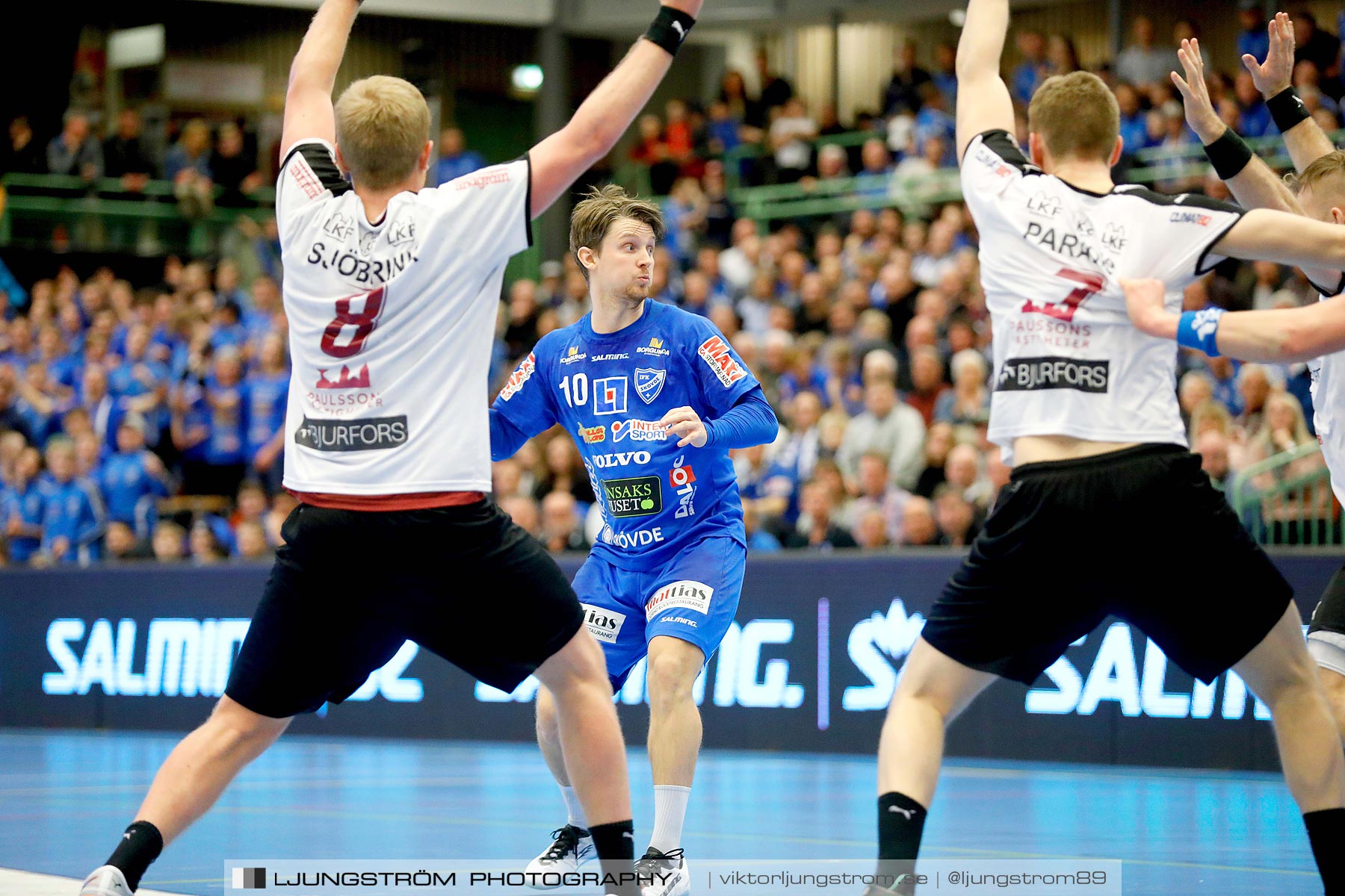 IFK Skövde HK-Lugi HF 1/4-final 1 27-26,herr,Arena Skövde,Skövde,Sverige,Handboll,,2019,218503