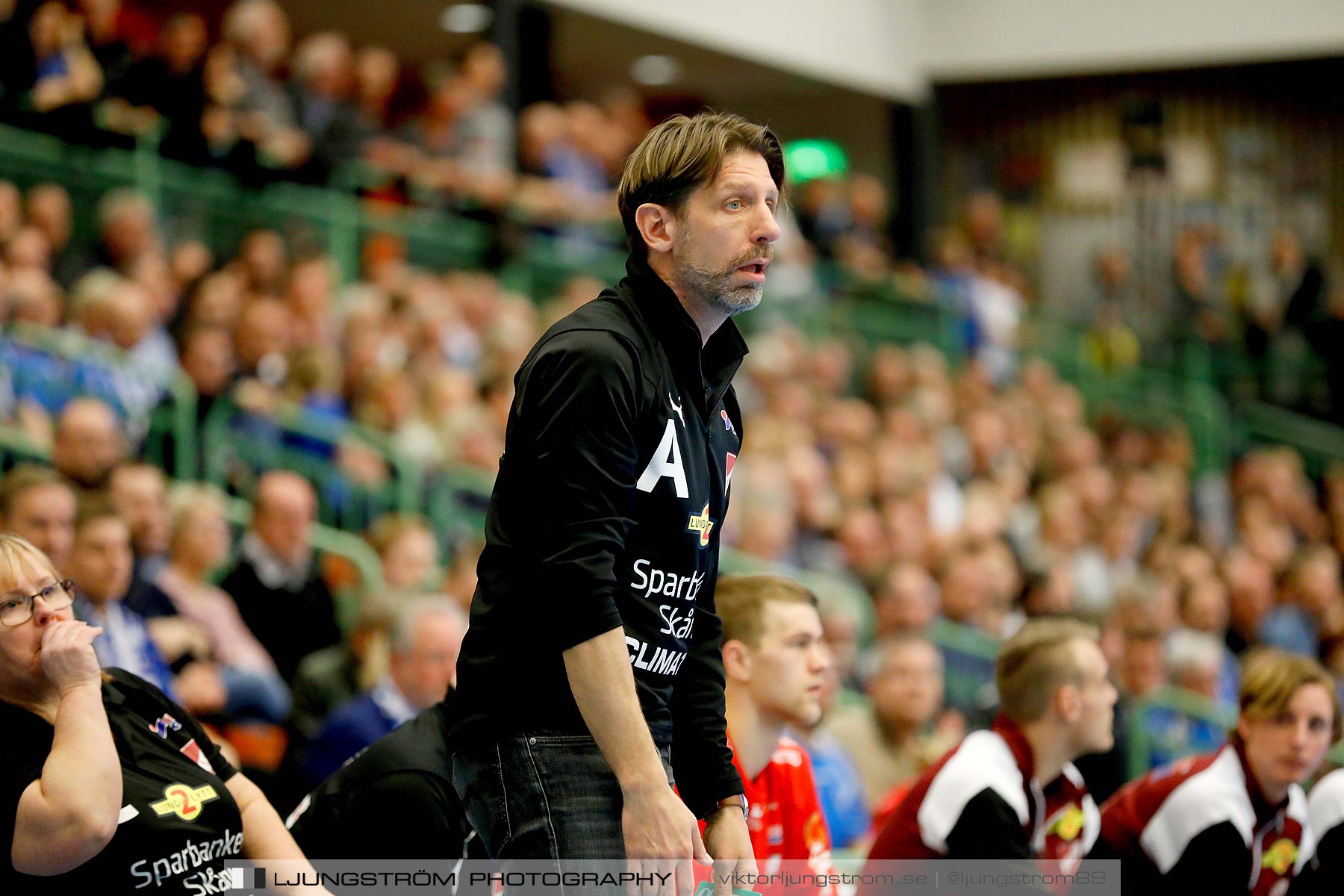 IFK Skövde HK-Lugi HF 1/4-final 1 27-26,herr,Arena Skövde,Skövde,Sverige,Handboll,,2019,218504