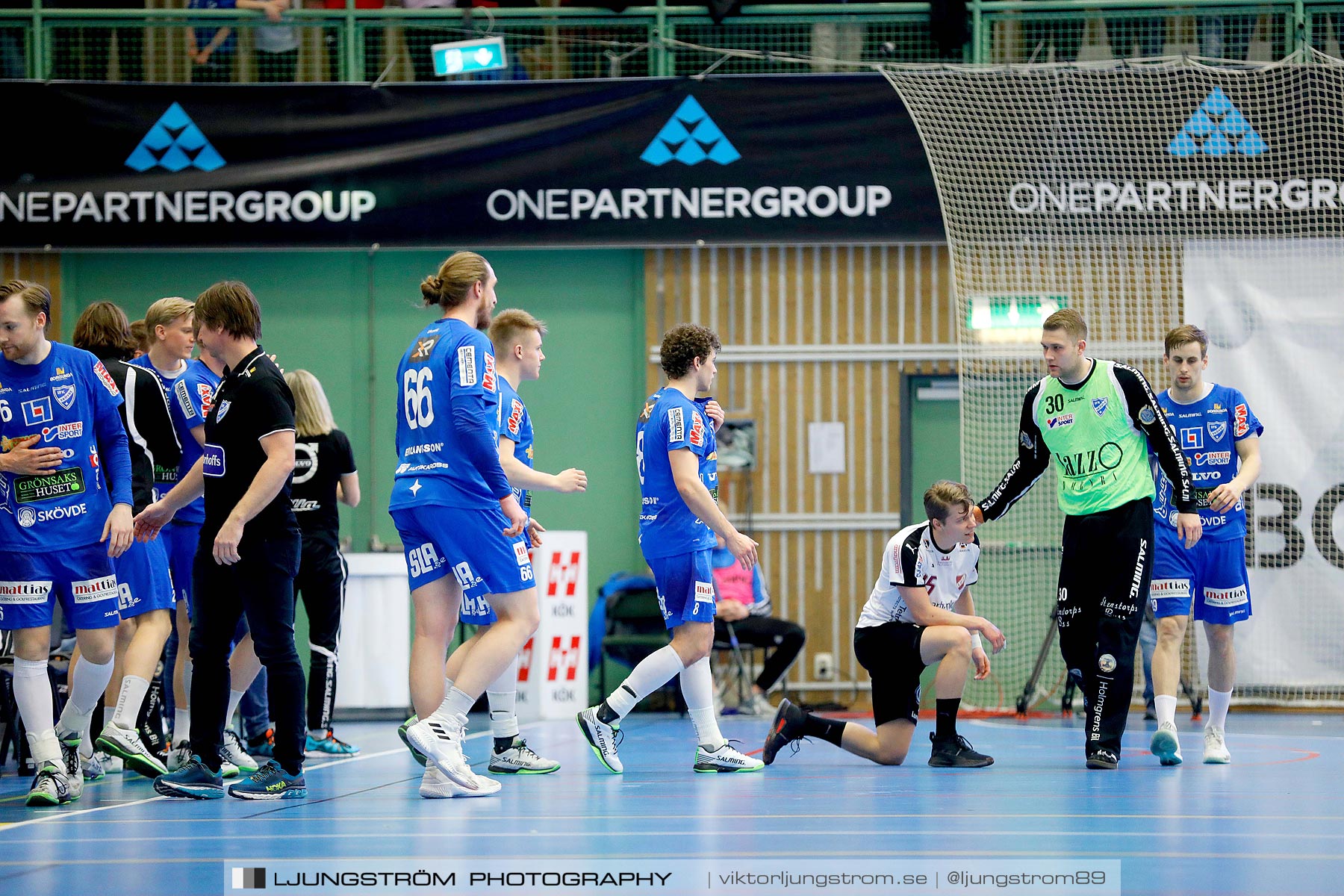 IFK Skövde HK-Lugi HF 1/4-final 1 27-26,herr,Arena Skövde,Skövde,Sverige,Handboll,,2019,218513