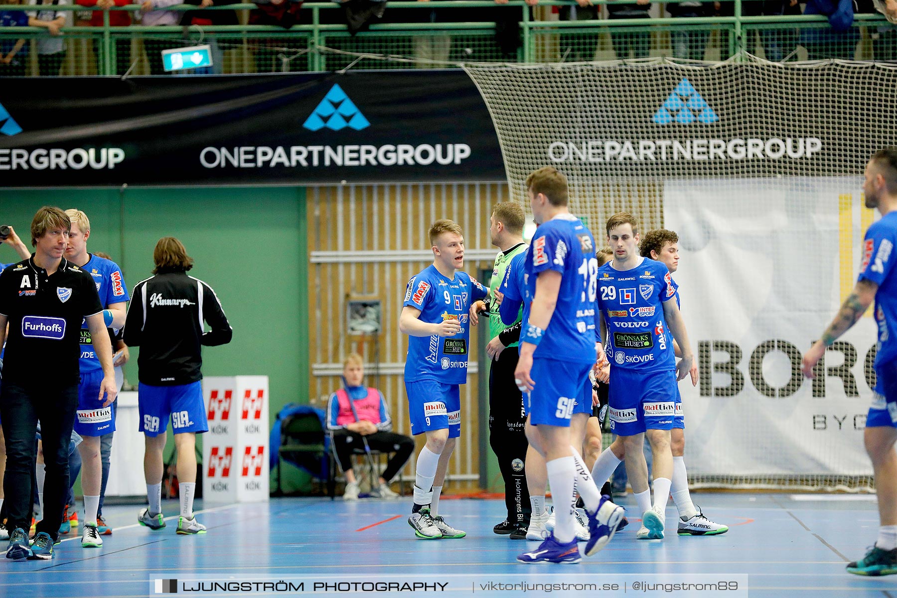 IFK Skövde HK-Lugi HF 1/4-final 1 27-26,herr,Arena Skövde,Skövde,Sverige,Handboll,,2019,218514