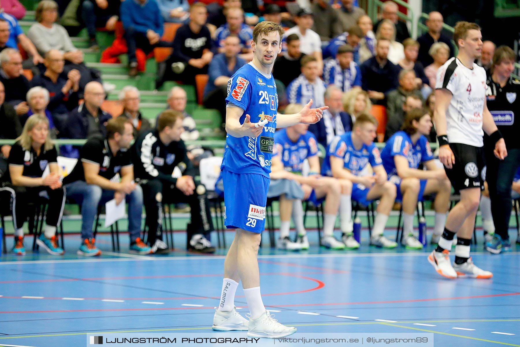 IFK Skövde HK-Lugi HF 1/4-final 1 27-26,herr,Arena Skövde,Skövde,Sverige,Handboll,,2019,218523