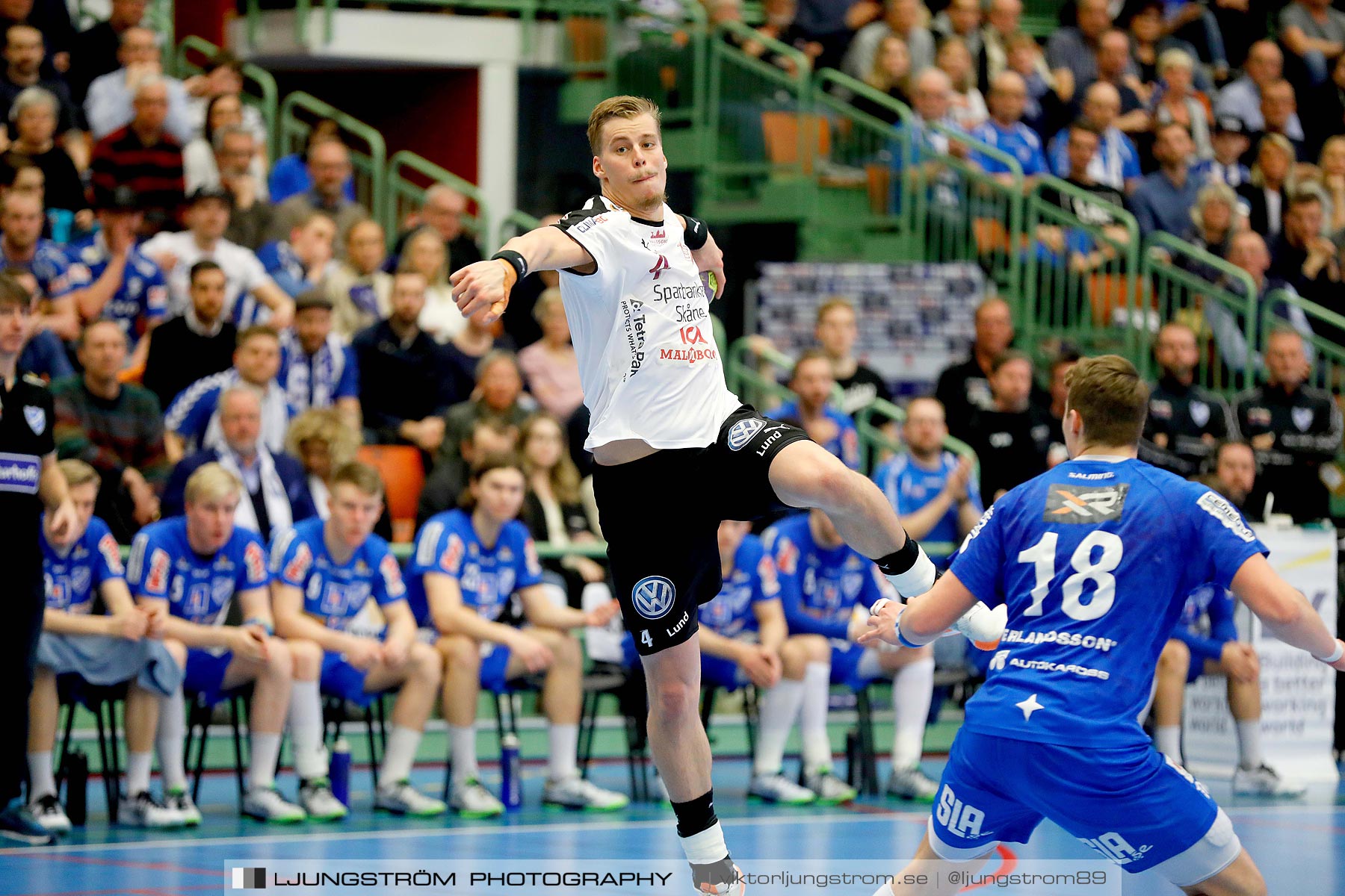 IFK Skövde HK-Lugi HF 1/4-final 1 27-26,herr,Arena Skövde,Skövde,Sverige,Handboll,,2019,218528