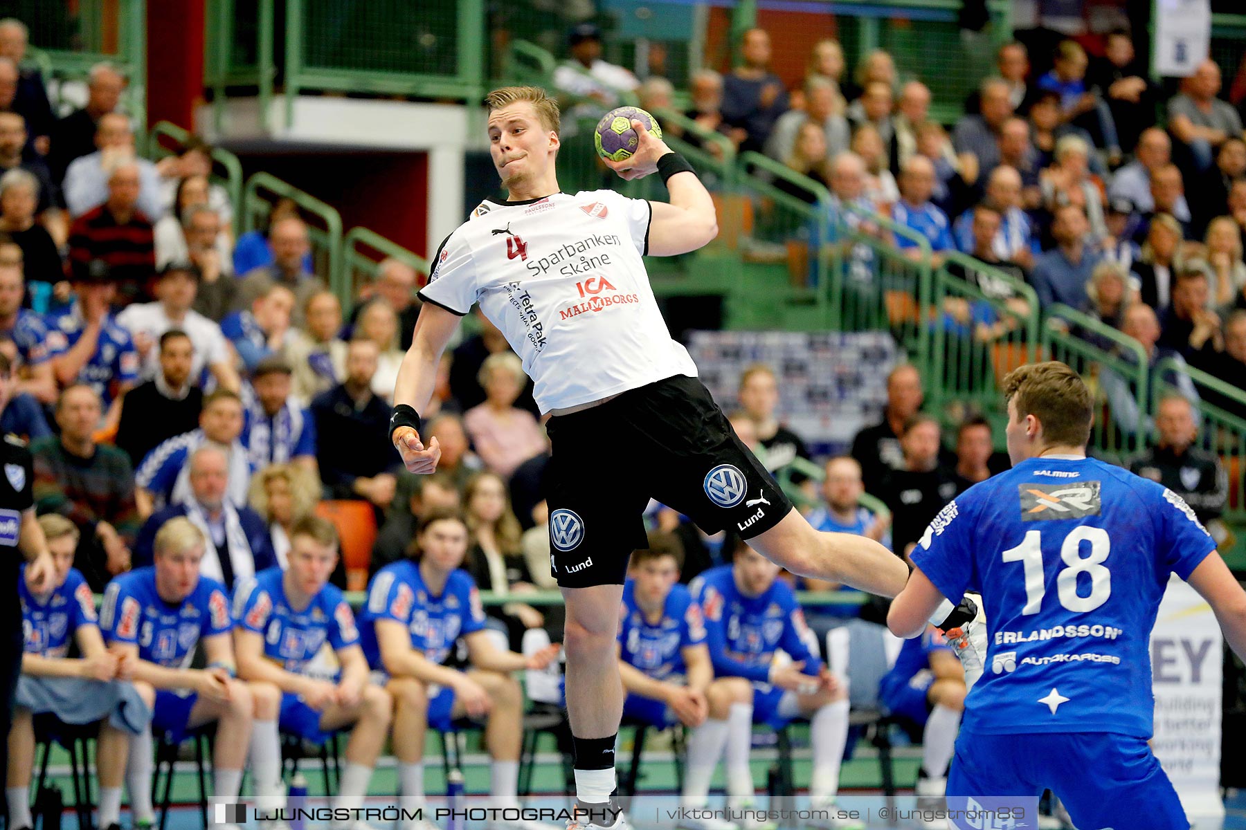 IFK Skövde HK-Lugi HF 1/4-final 1 27-26,herr,Arena Skövde,Skövde,Sverige,Handboll,,2019,218529