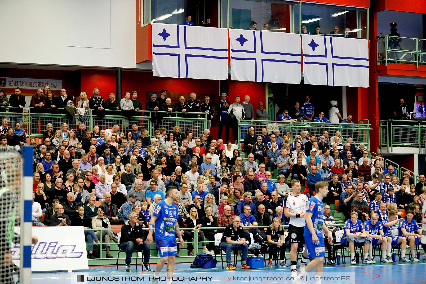 IFK Skövde HK-Lugi HF 1/4-final 1 27-26,herr,Arena Skövde,Skövde,Sverige,Handboll,,2019,218536