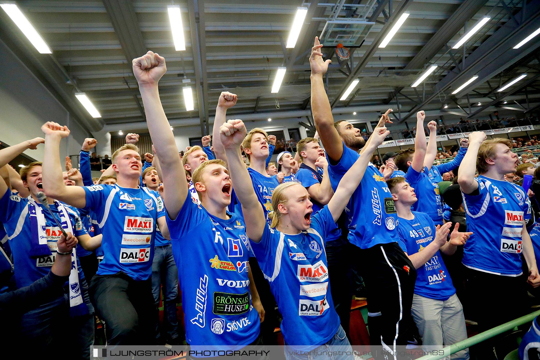 IFK Skövde HK-Lugi HF 1/4-final 1 27-26,herr,Arena Skövde,Skövde,Sverige,Handboll,,2019,218543