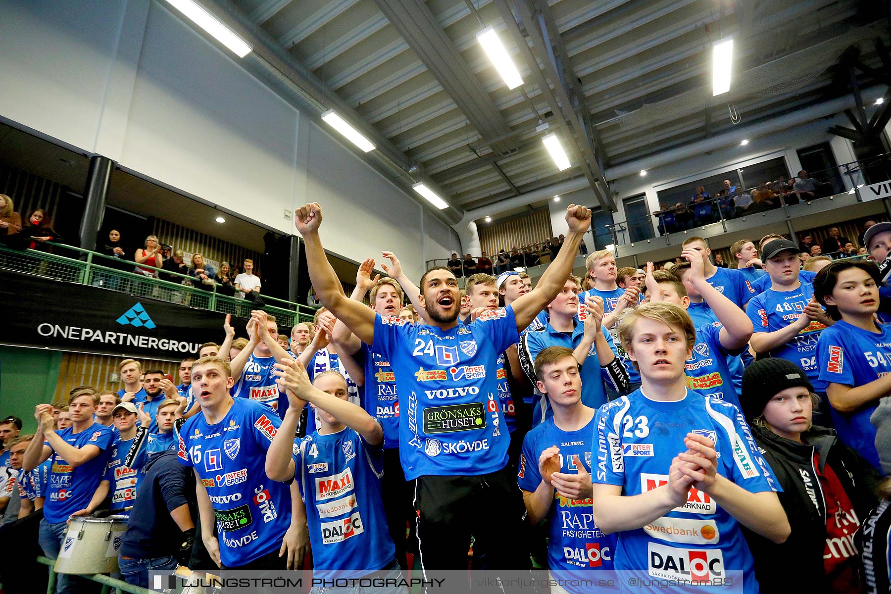 IFK Skövde HK-Lugi HF 1/4-final 1 27-26,herr,Arena Skövde,Skövde,Sverige,Handboll,,2019,218545