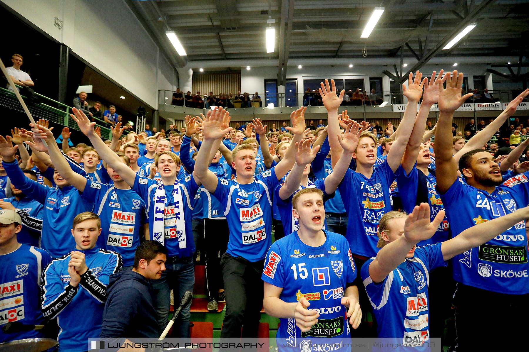 IFK Skövde HK-Lugi HF 1/4-final 1 27-26,herr,Arena Skövde,Skövde,Sverige,Handboll,,2019,218549