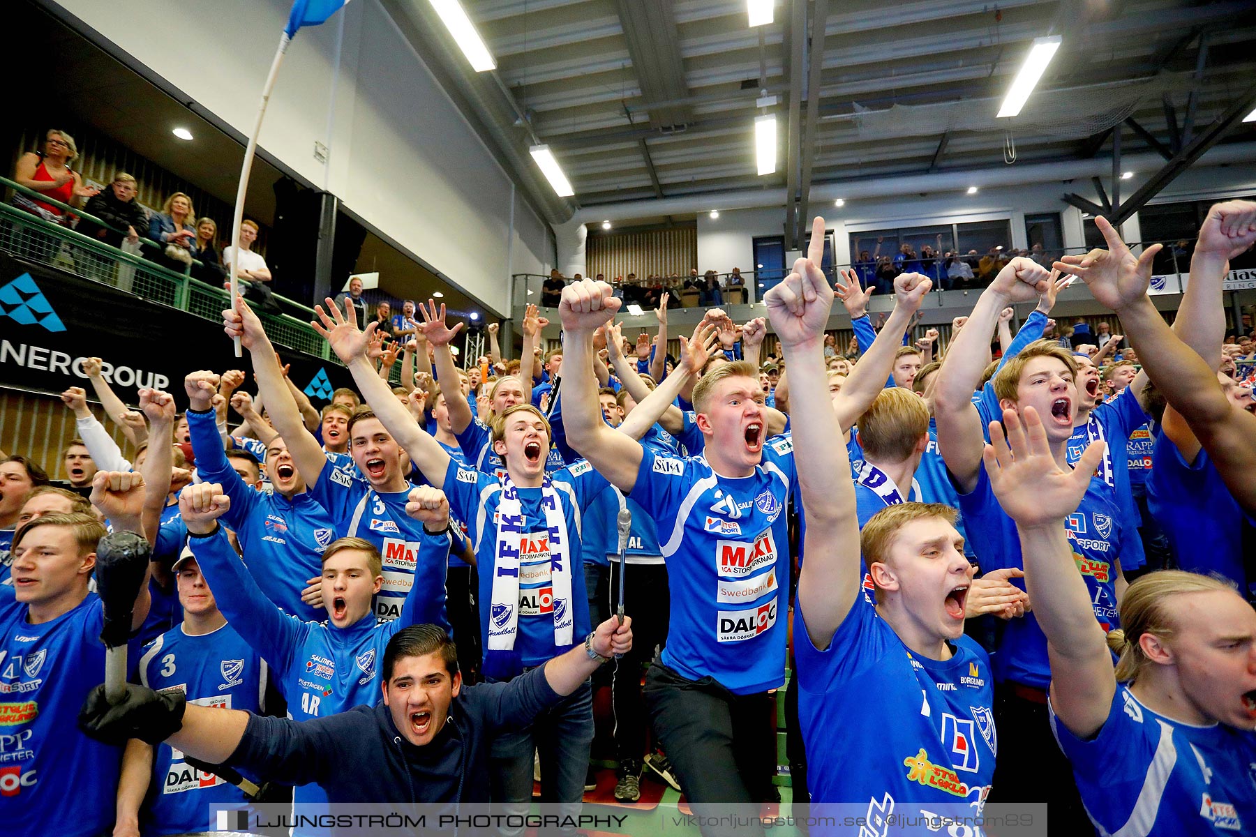 IFK Skövde HK-Lugi HF 1/4-final 1 27-26,herr,Arena Skövde,Skövde,Sverige,Handboll,,2019,218551