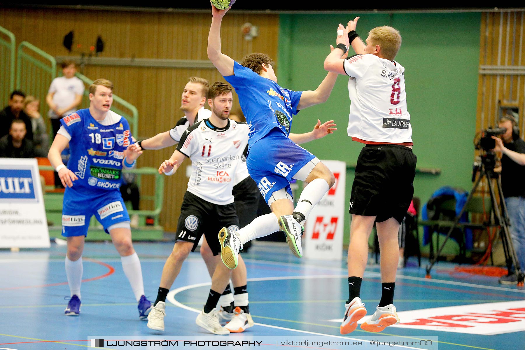 IFK Skövde HK-Lugi HF 1/4-final 1 27-26,herr,Arena Skövde,Skövde,Sverige,Handboll,,2019,218555