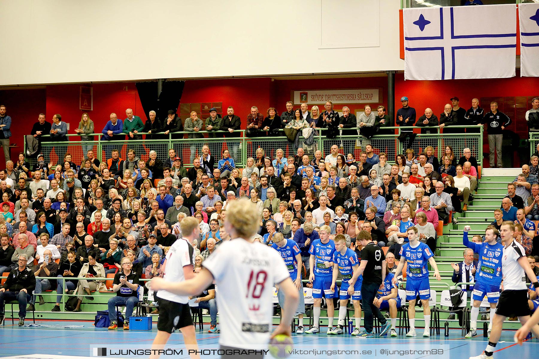 IFK Skövde HK-Lugi HF 1/4-final 1 27-26,herr,Arena Skövde,Skövde,Sverige,Handboll,,2019,218558