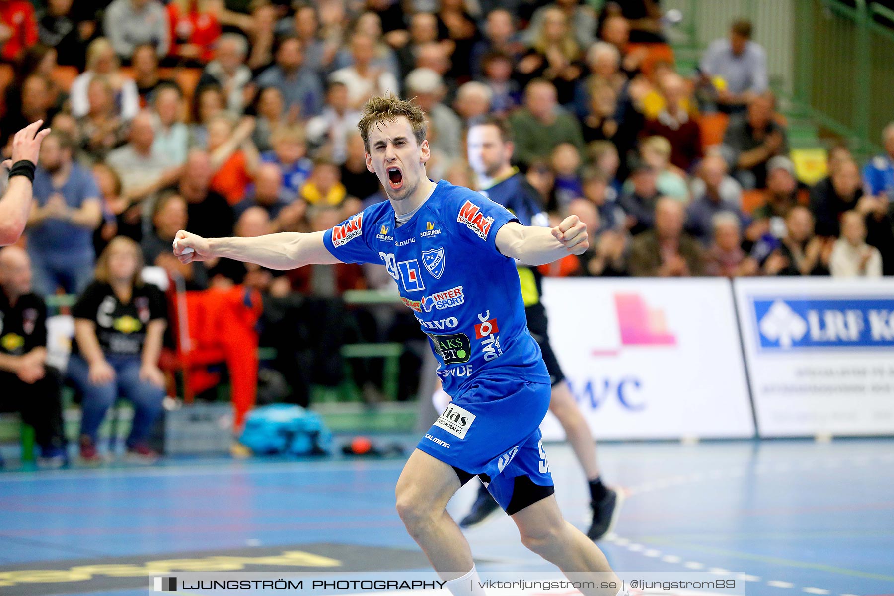 IFK Skövde HK-Lugi HF 1/4-final 1 27-26,herr,Arena Skövde,Skövde,Sverige,Handboll,,2019,218572