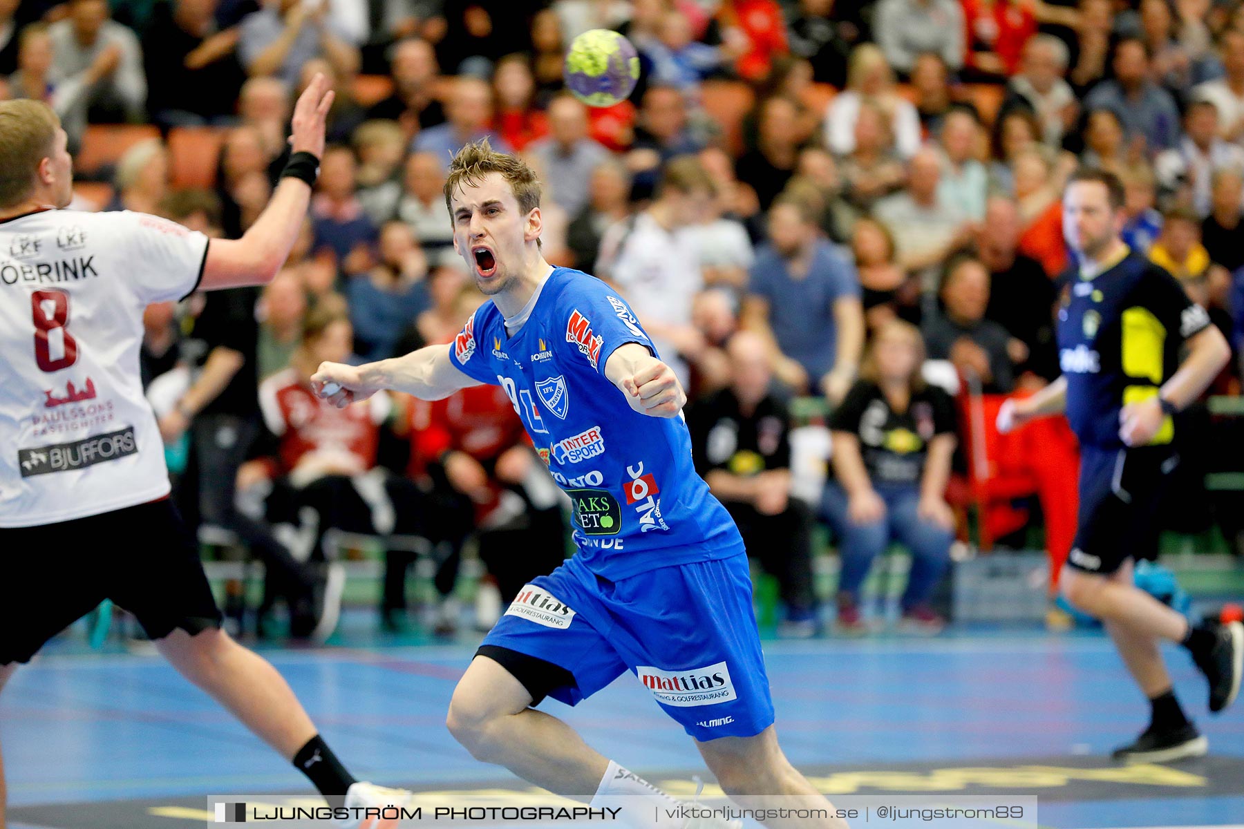 IFK Skövde HK-Lugi HF 1/4-final 1 27-26,herr,Arena Skövde,Skövde,Sverige,Handboll,,2019,218573