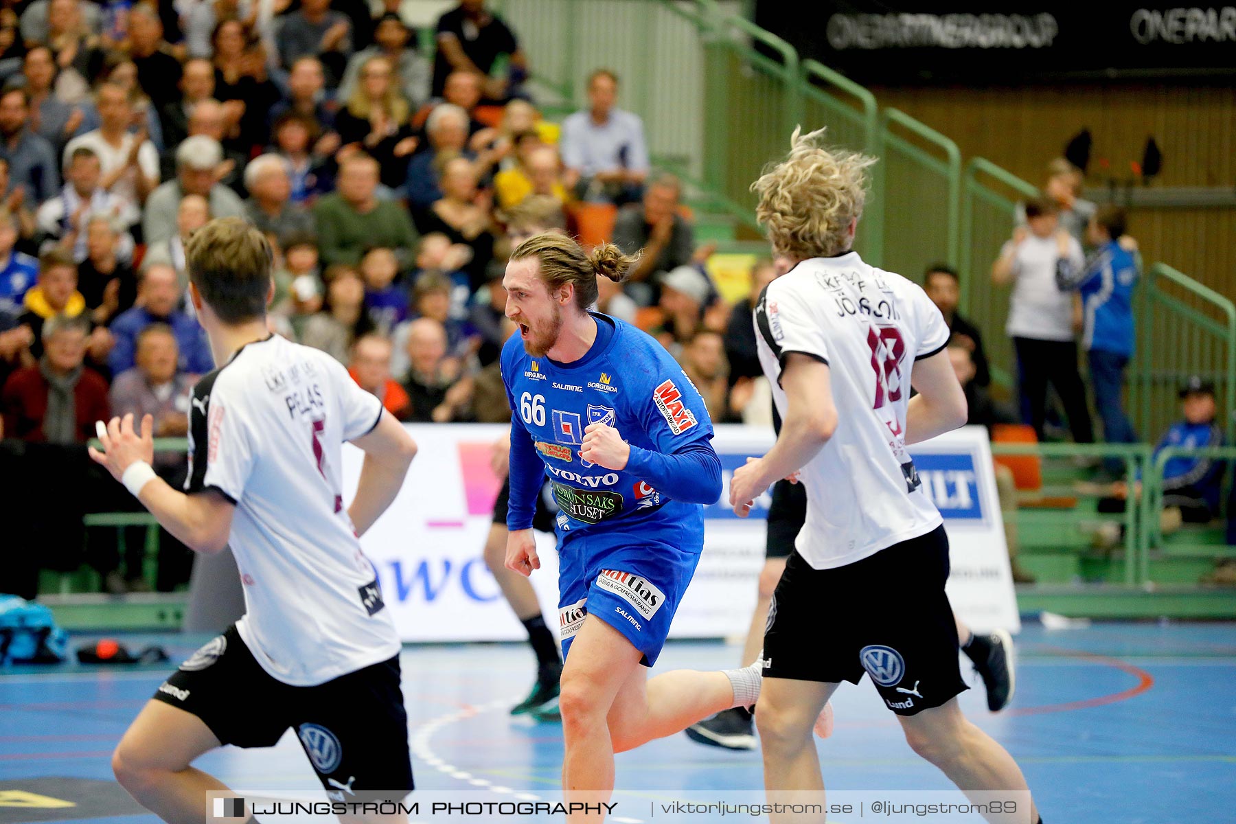 IFK Skövde HK-Lugi HF 1/4-final 1 27-26,herr,Arena Skövde,Skövde,Sverige,Handboll,,2019,218577