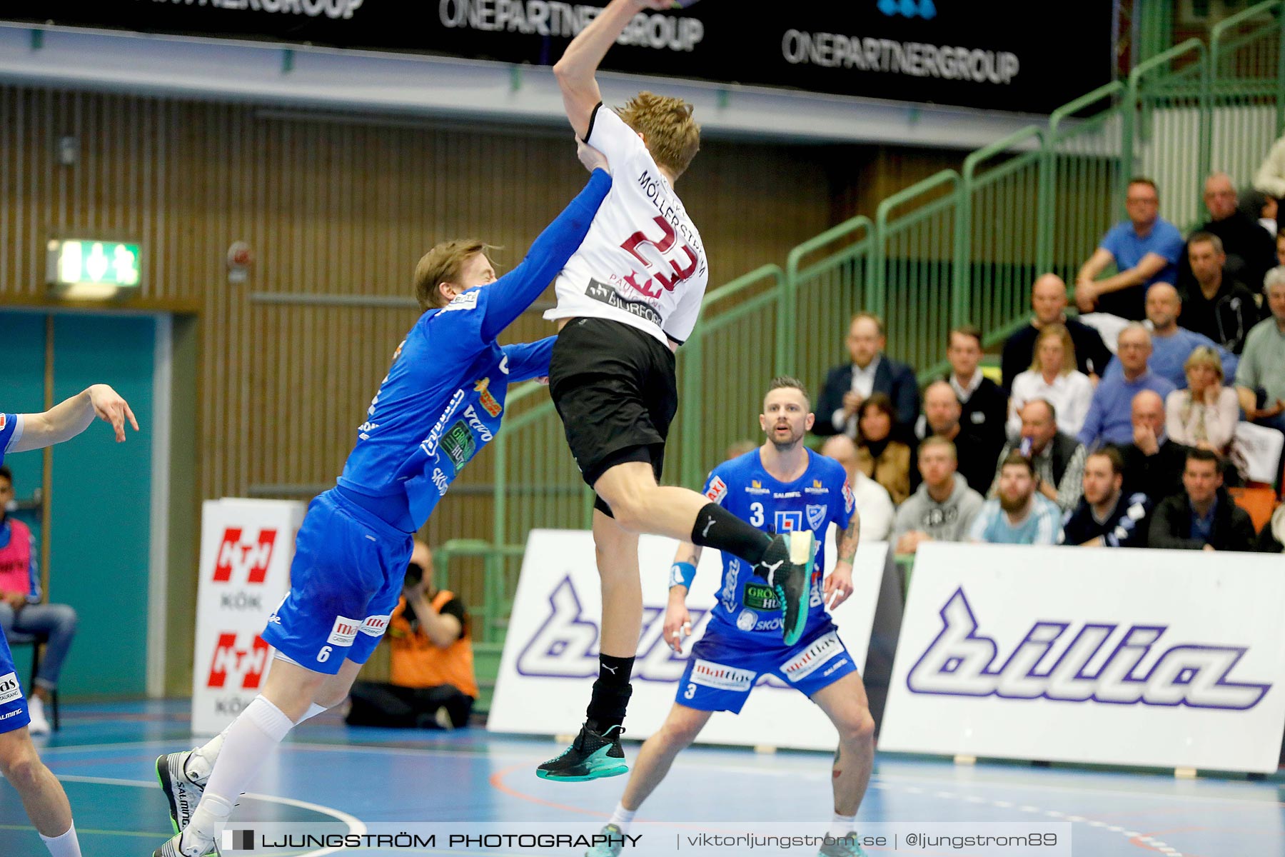 IFK Skövde HK-Lugi HF 1/4-final 1 27-26,herr,Arena Skövde,Skövde,Sverige,Handboll,,2019,218583