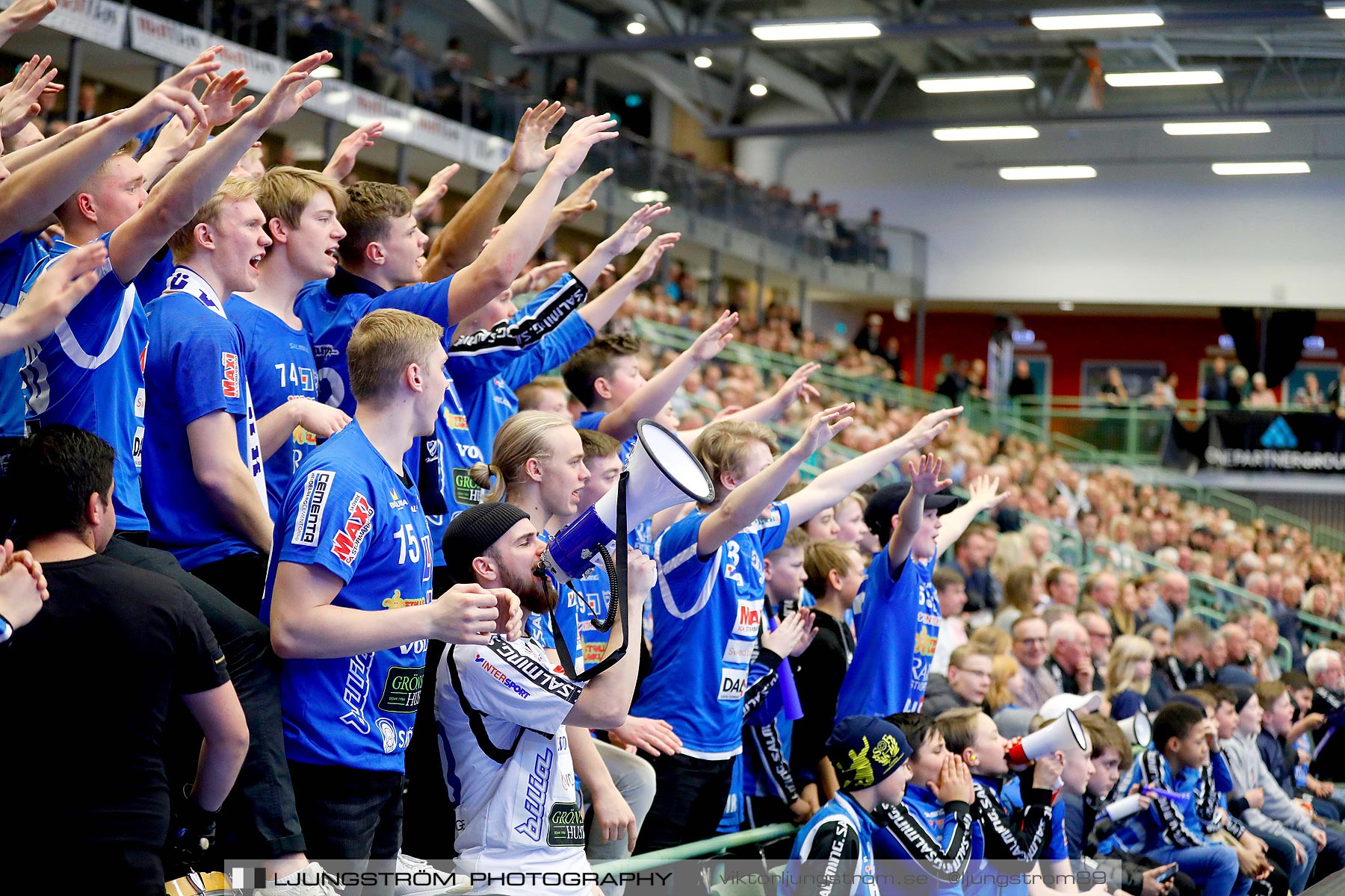 IFK Skövde HK-Lugi HF 1/4-final 1 27-26,herr,Arena Skövde,Skövde,Sverige,Handboll,,2019,218589