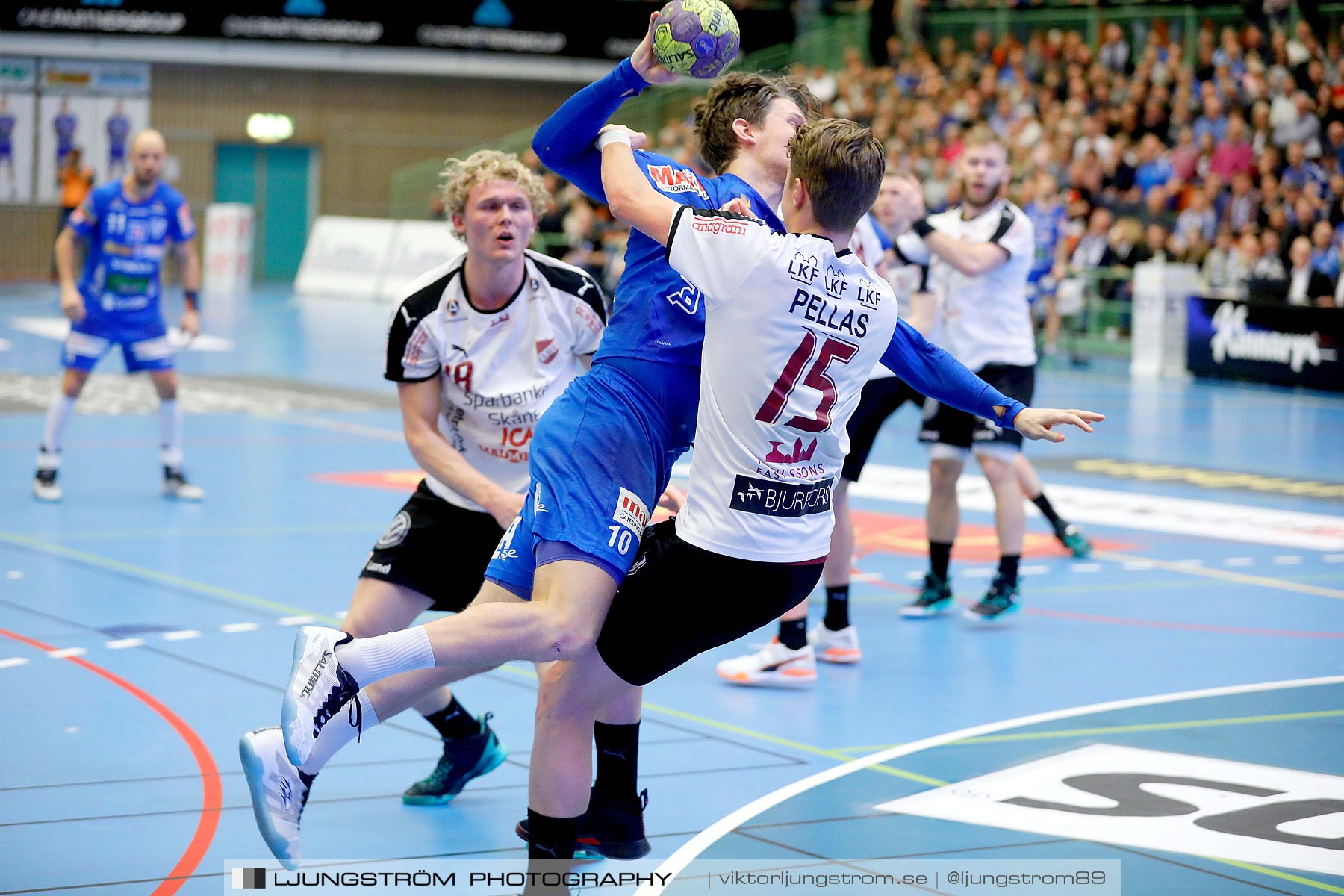 IFK Skövde HK-Lugi HF 1/4-final 1 27-26,herr,Arena Skövde,Skövde,Sverige,Handboll,,2019,218592