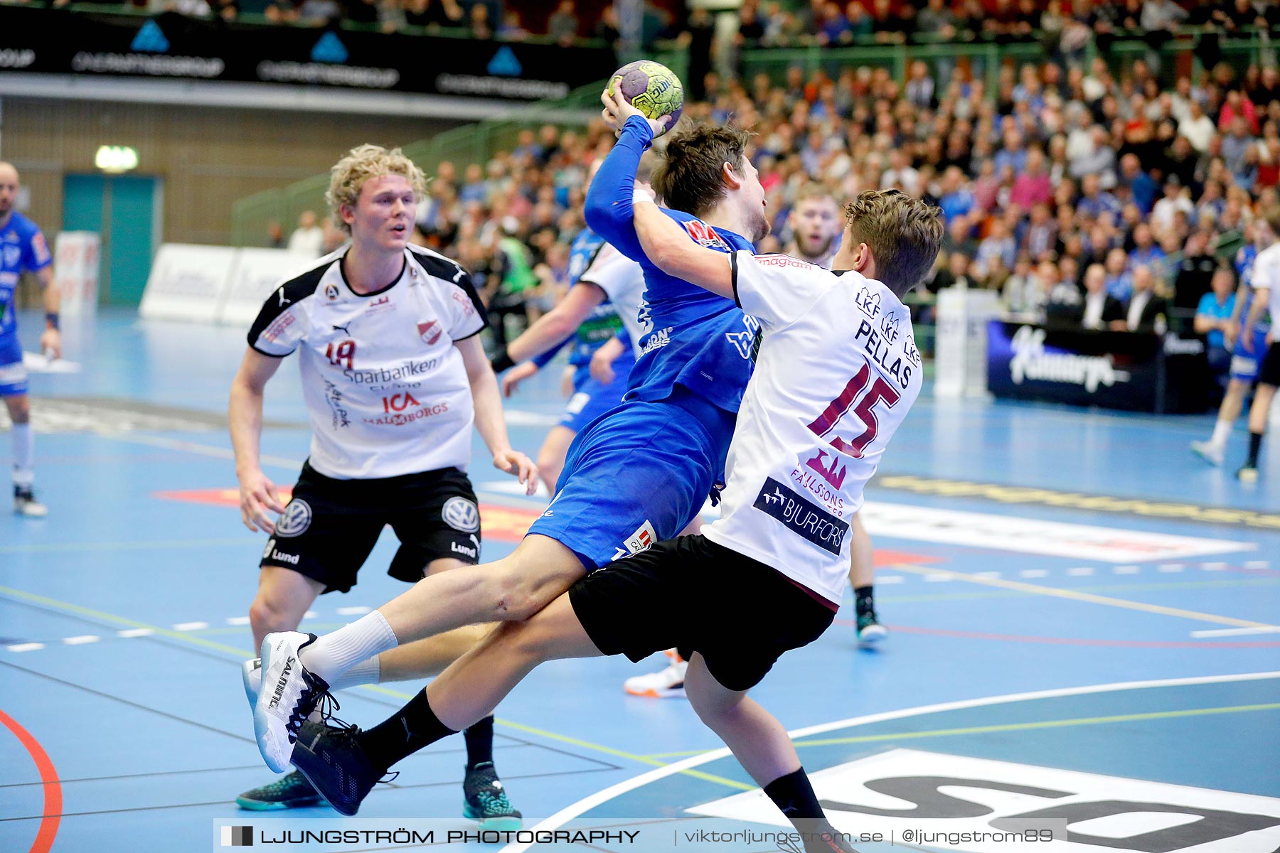 IFK Skövde HK-Lugi HF 1/4-final 1 27-26,herr,Arena Skövde,Skövde,Sverige,Handboll,,2019,218593