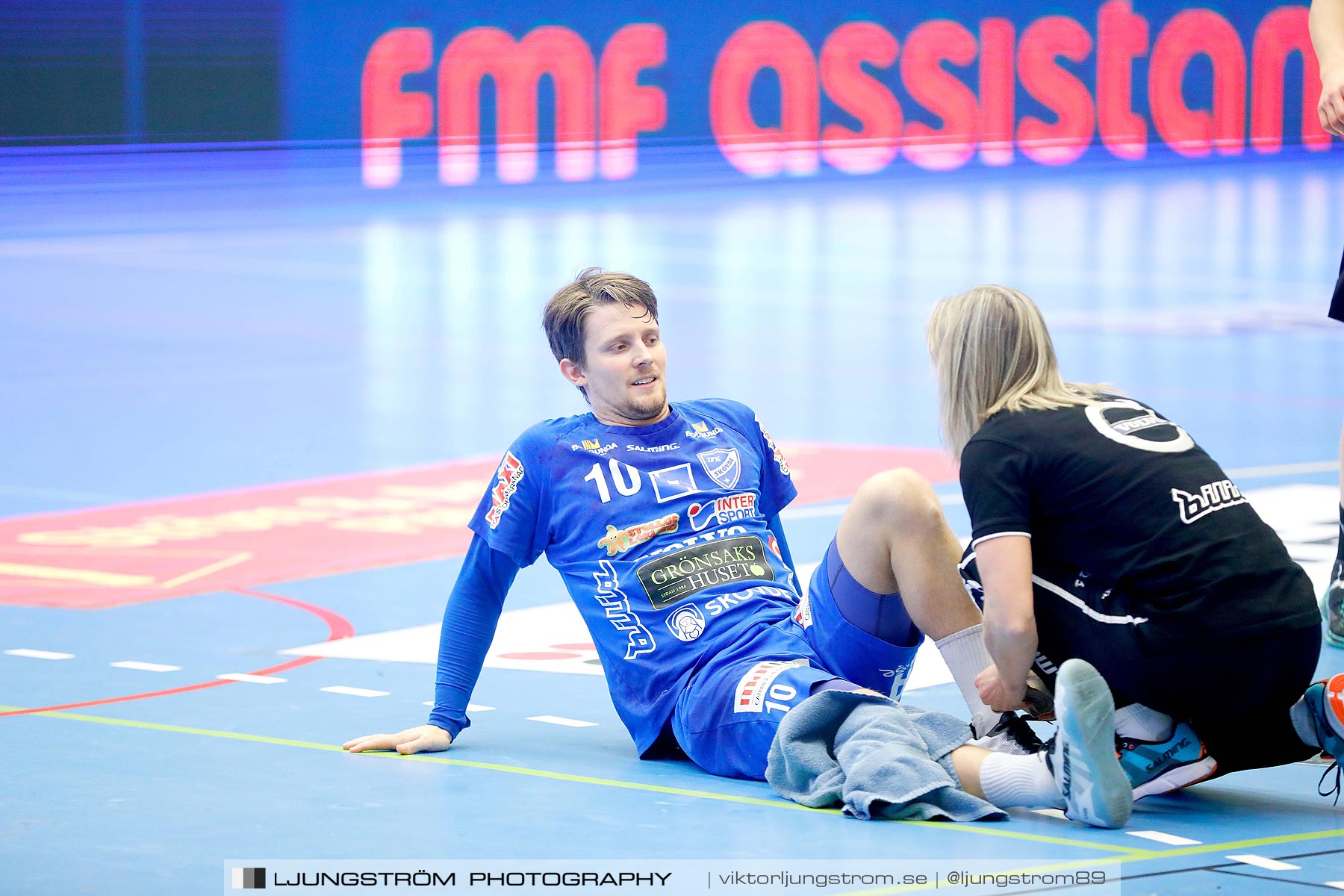 IFK Skövde HK-Lugi HF 1/4-final 1 27-26,herr,Arena Skövde,Skövde,Sverige,Handboll,,2019,218595