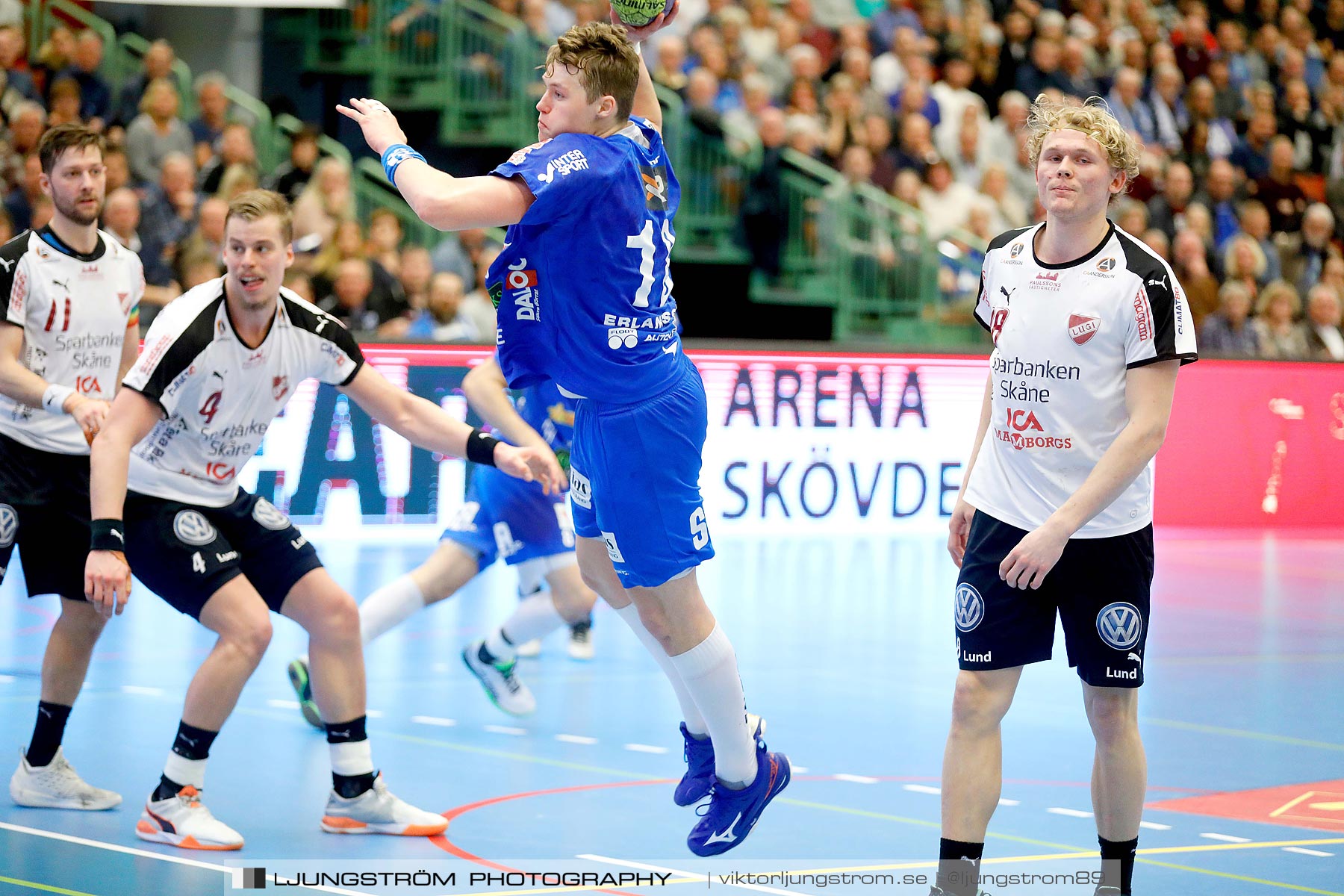 IFK Skövde HK-Lugi HF 1/4-final 1 27-26,herr,Arena Skövde,Skövde,Sverige,Handboll,,2019,218596