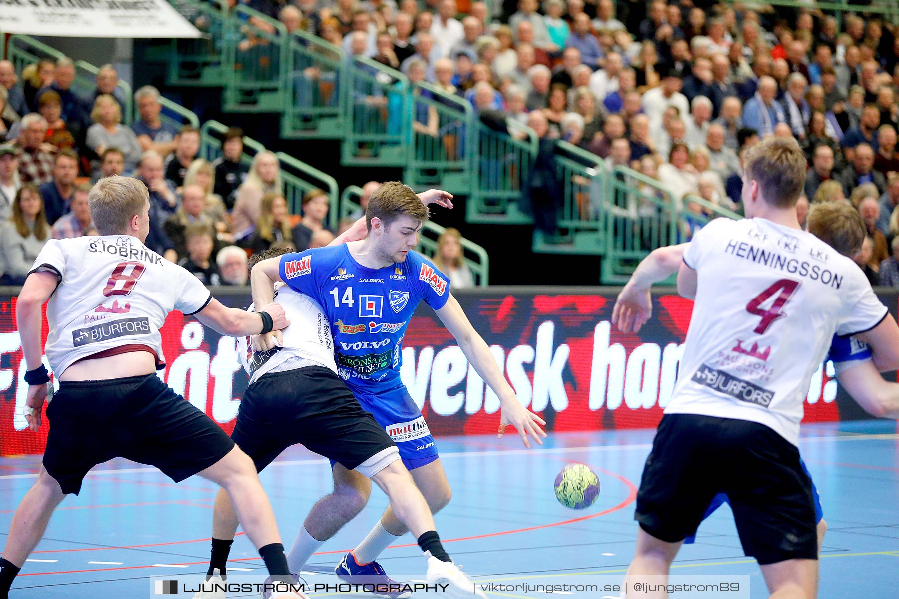 IFK Skövde HK-Lugi HF 1/4-final 1 27-26,herr,Arena Skövde,Skövde,Sverige,Handboll,,2019,218601