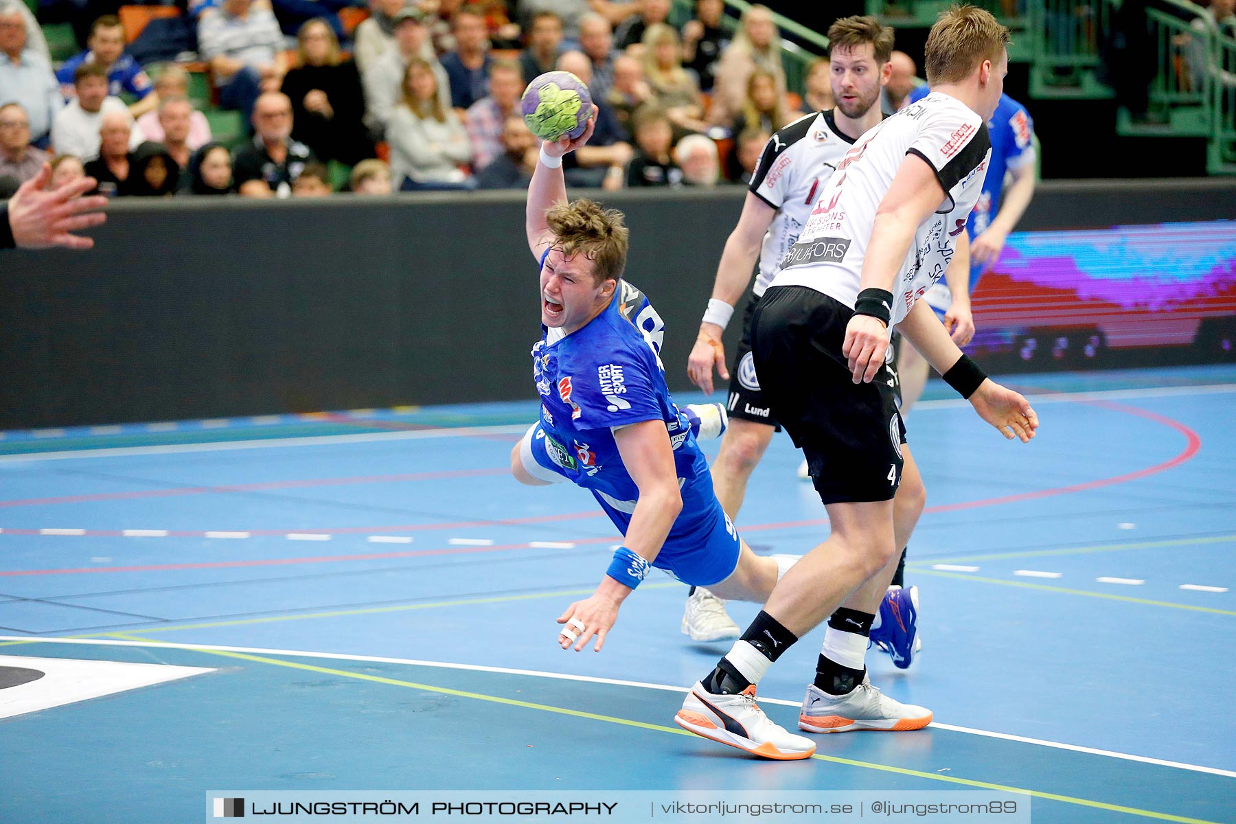 IFK Skövde HK-Lugi HF 1/4-final 1 27-26,herr,Arena Skövde,Skövde,Sverige,Handboll,,2019,218607