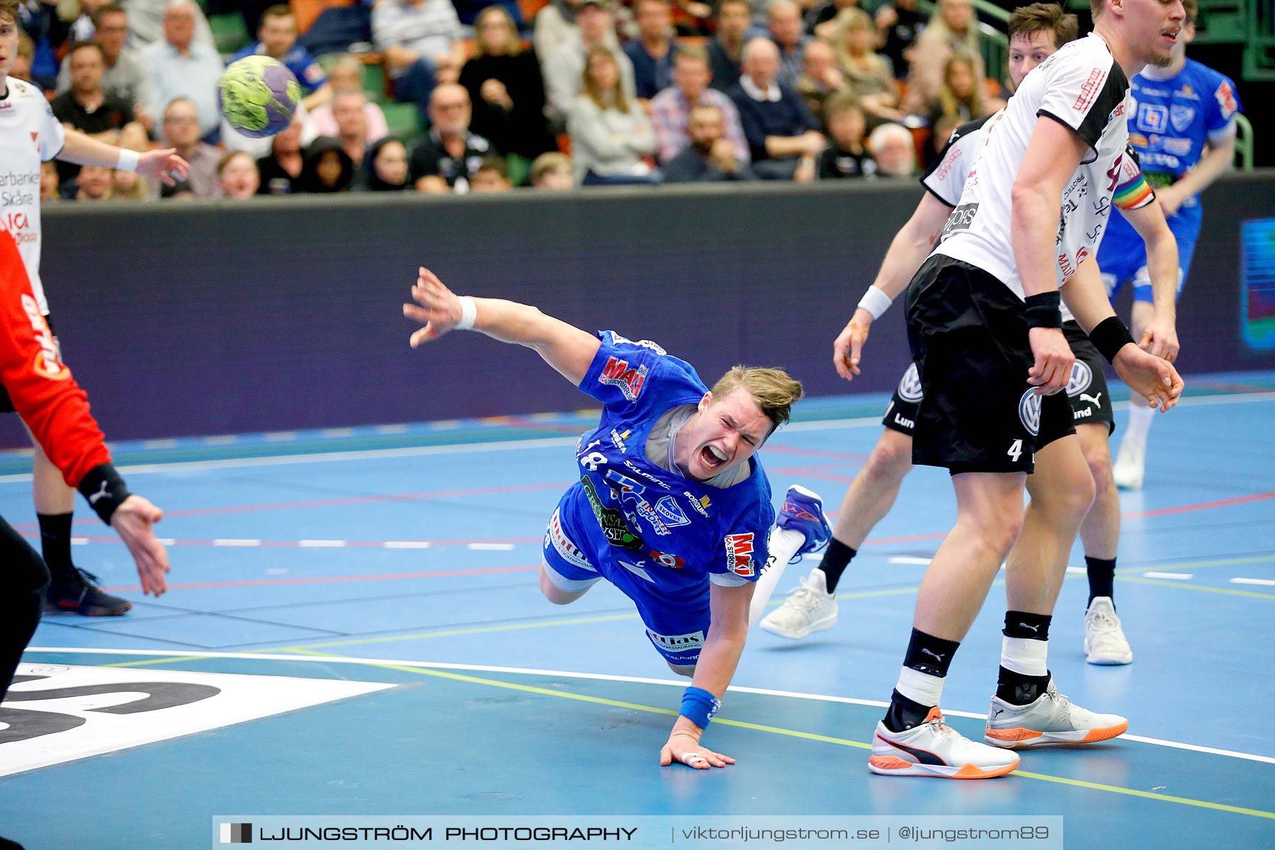 IFK Skövde HK-Lugi HF 1/4-final 1 27-26,herr,Arena Skövde,Skövde,Sverige,Handboll,,2019,218608