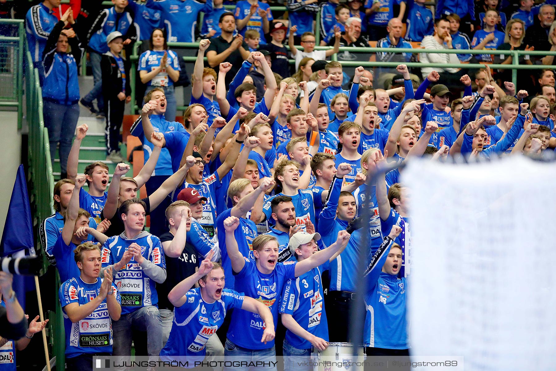 IFK Skövde HK-Lugi HF 1/4-final 1 27-26,herr,Arena Skövde,Skövde,Sverige,Handboll,,2019,218609