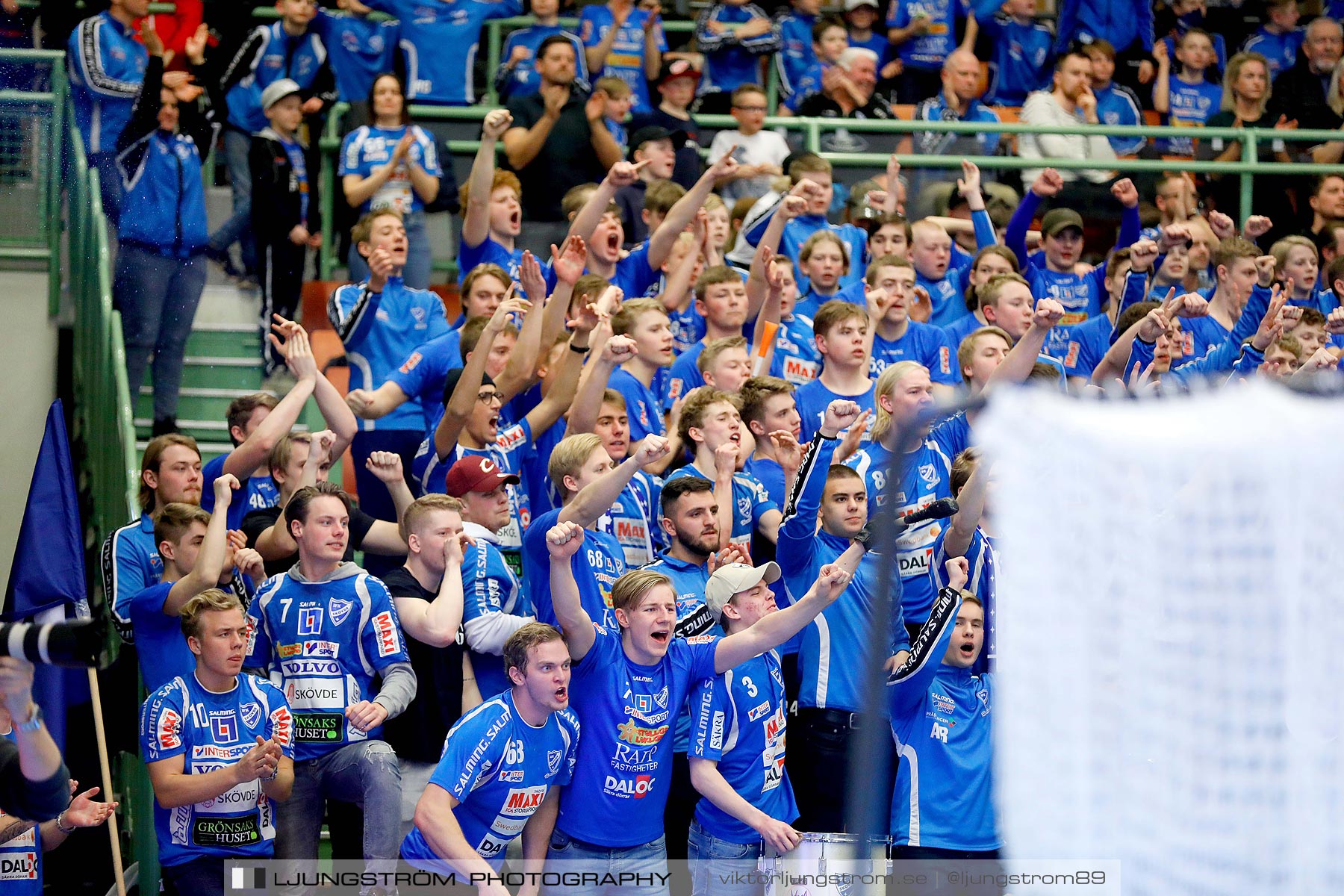 IFK Skövde HK-Lugi HF 1/4-final 1 27-26,herr,Arena Skövde,Skövde,Sverige,Handboll,,2019,218610