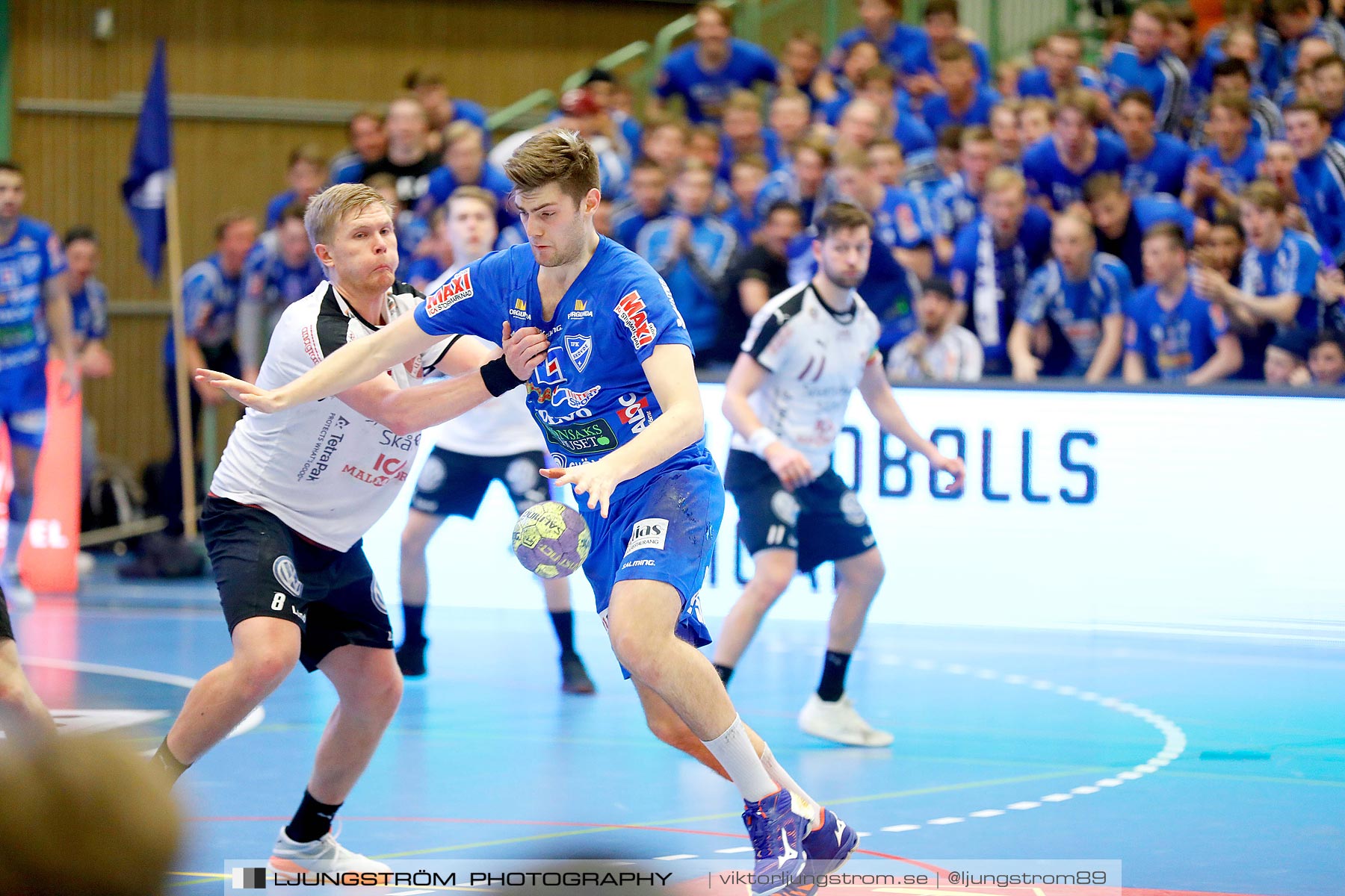 IFK Skövde HK-Lugi HF 1/4-final 1 27-26,herr,Arena Skövde,Skövde,Sverige,Handboll,,2019,218612