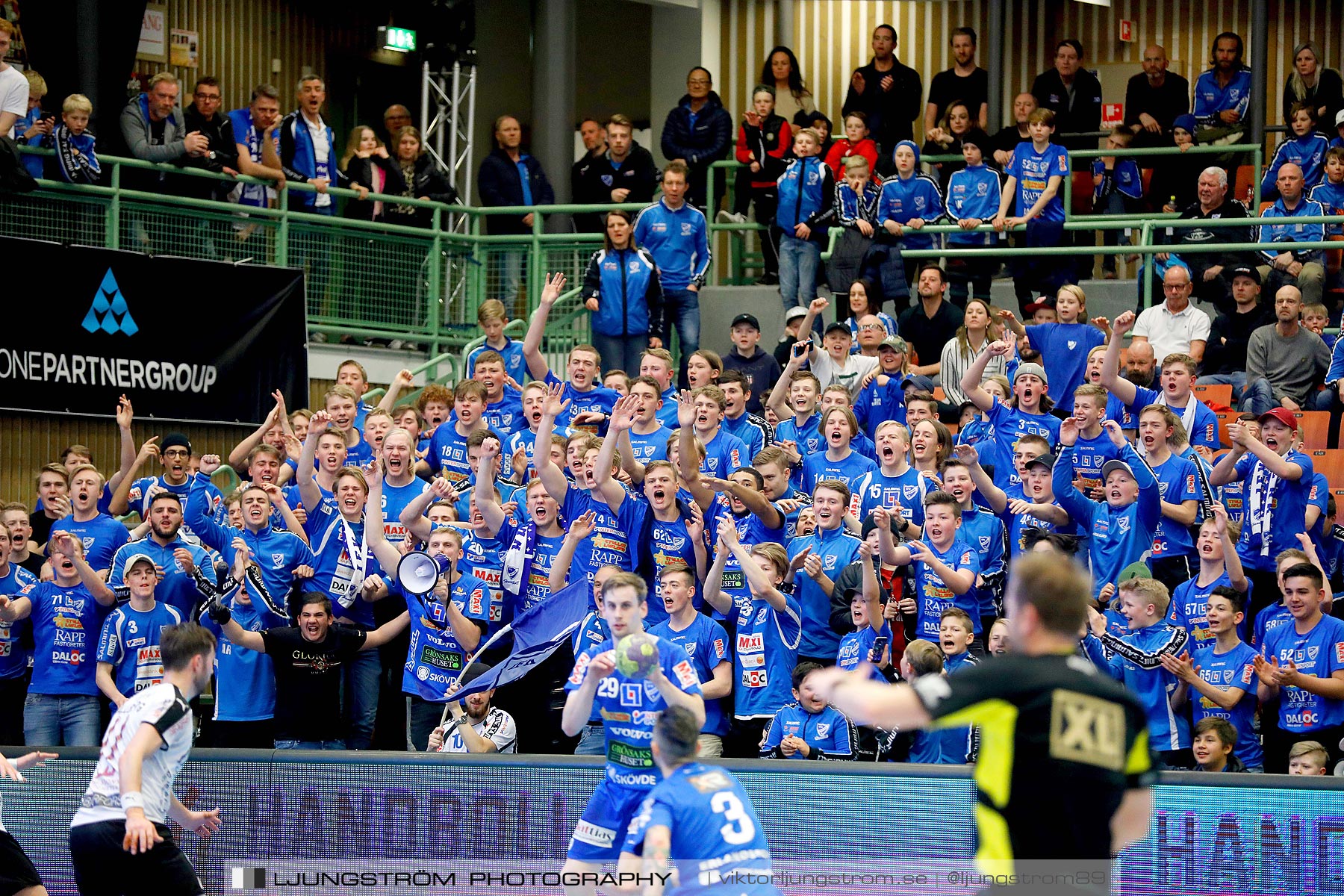IFK Skövde HK-Lugi HF 1/4-final 1 27-26,herr,Arena Skövde,Skövde,Sverige,Handboll,,2019,218613
