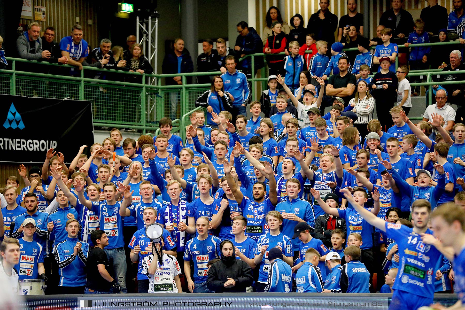 IFK Skövde HK-Lugi HF 1/4-final 1 27-26,herr,Arena Skövde,Skövde,Sverige,Handboll,,2019,218615